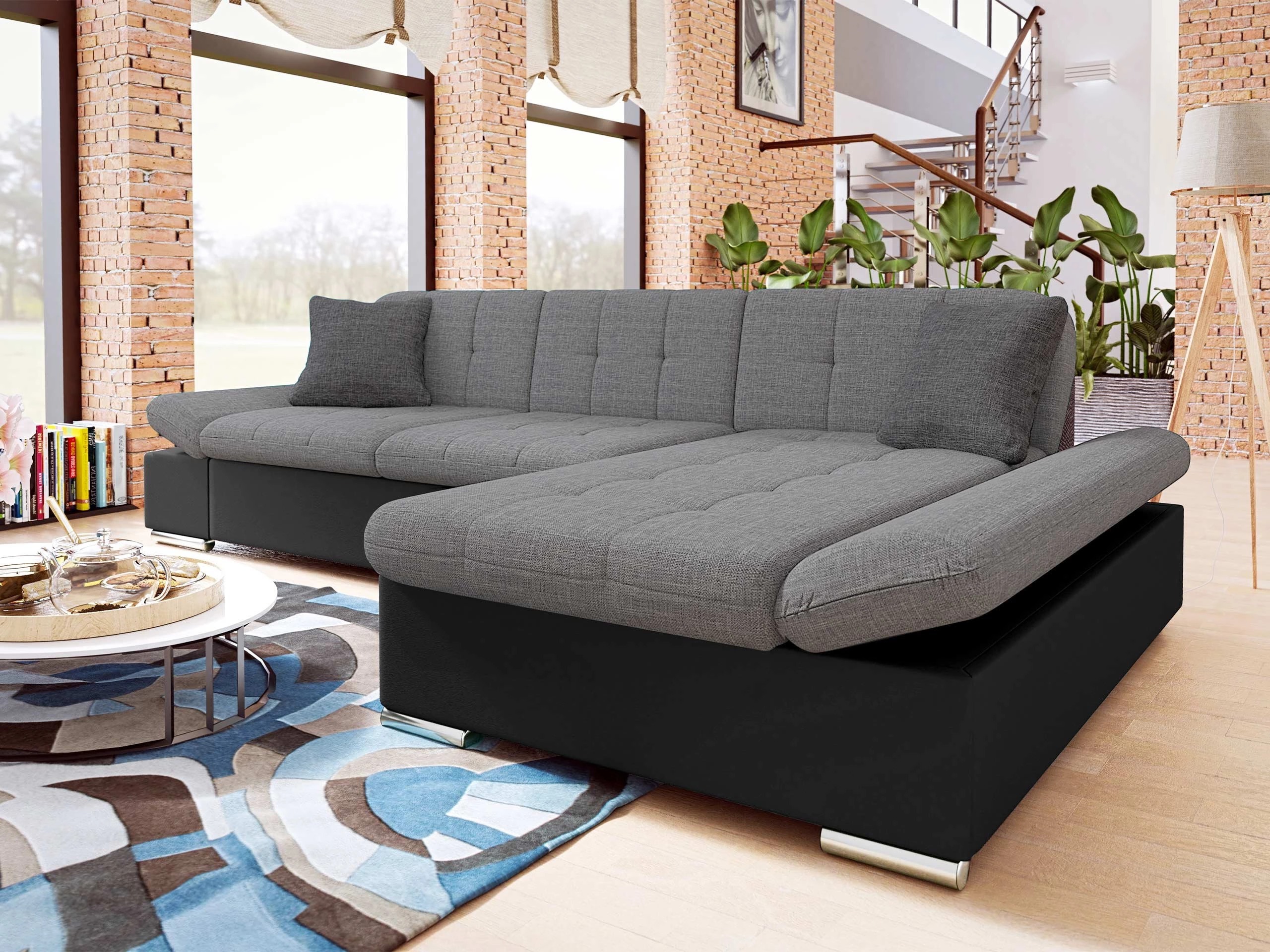 Divano angolare Comfivo Serenitas (Soft 011 + Lux 05 + Lux 06)