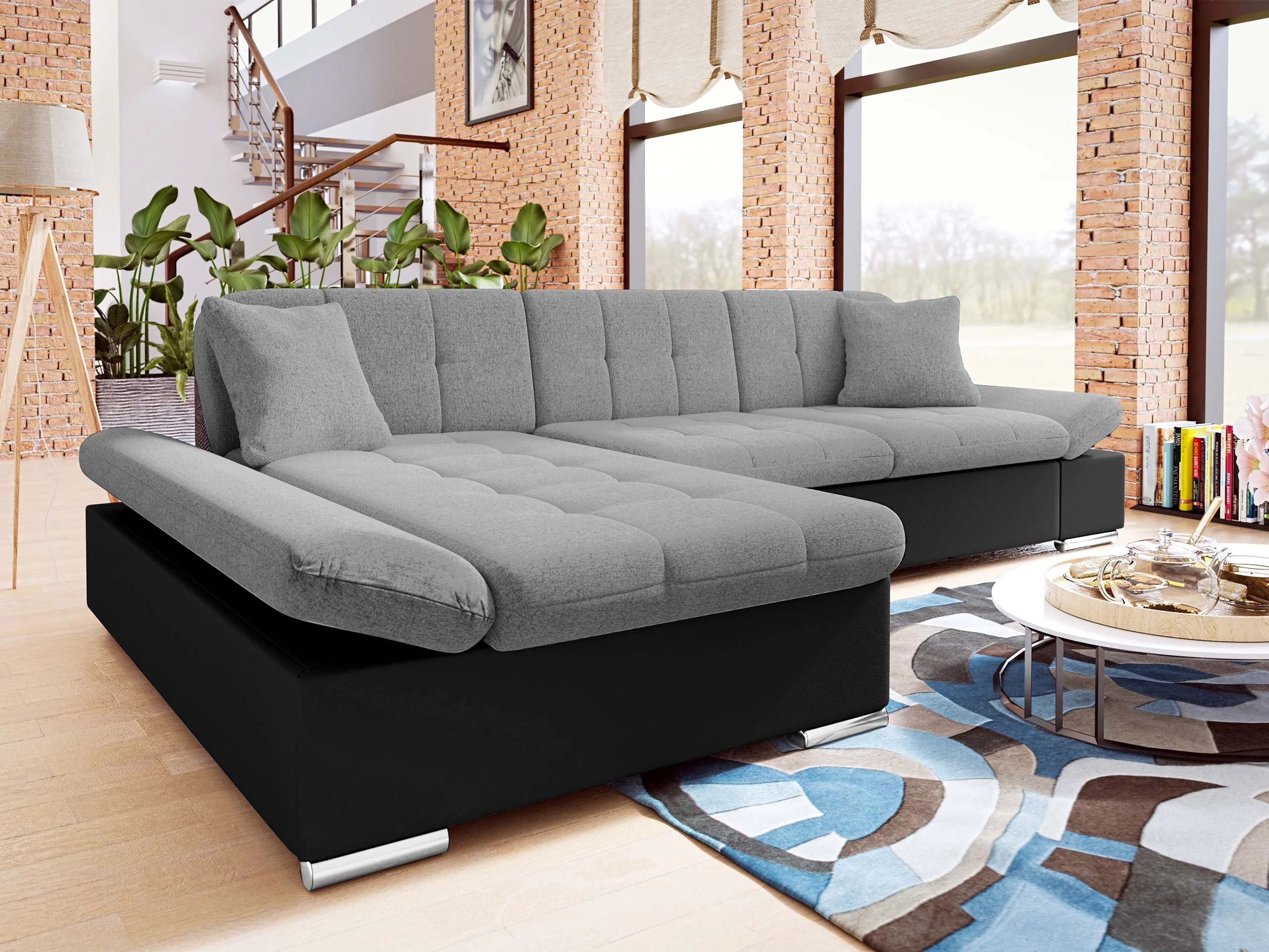 Divano angolare Comfivo Serenitas (Soft 011 + Soul 17)