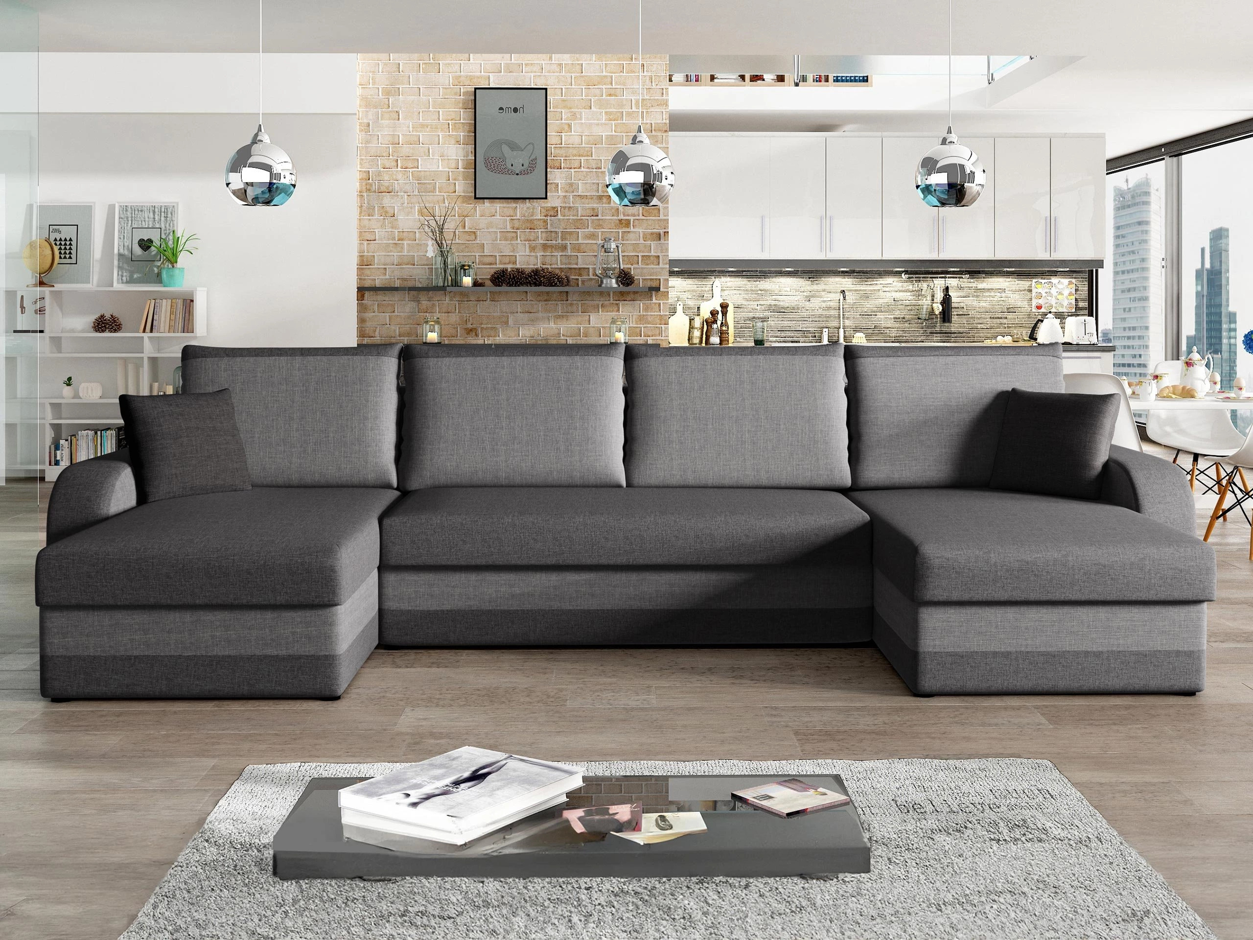 Divano angolare Comfivo Melissa III (Lux 06 + Lux 05)