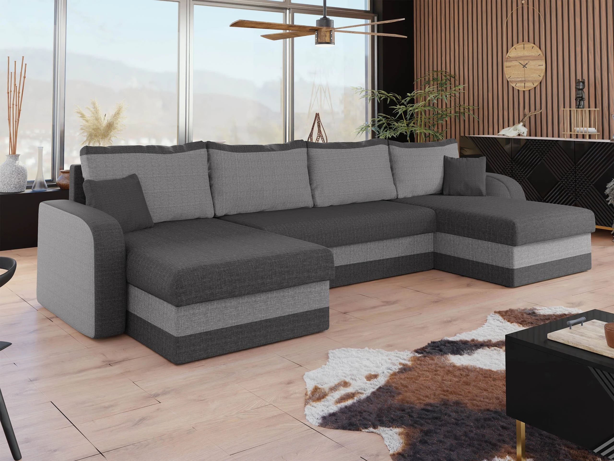 Divano angolare Comfivo Melissa III (Lux 06 + Lux 05)
