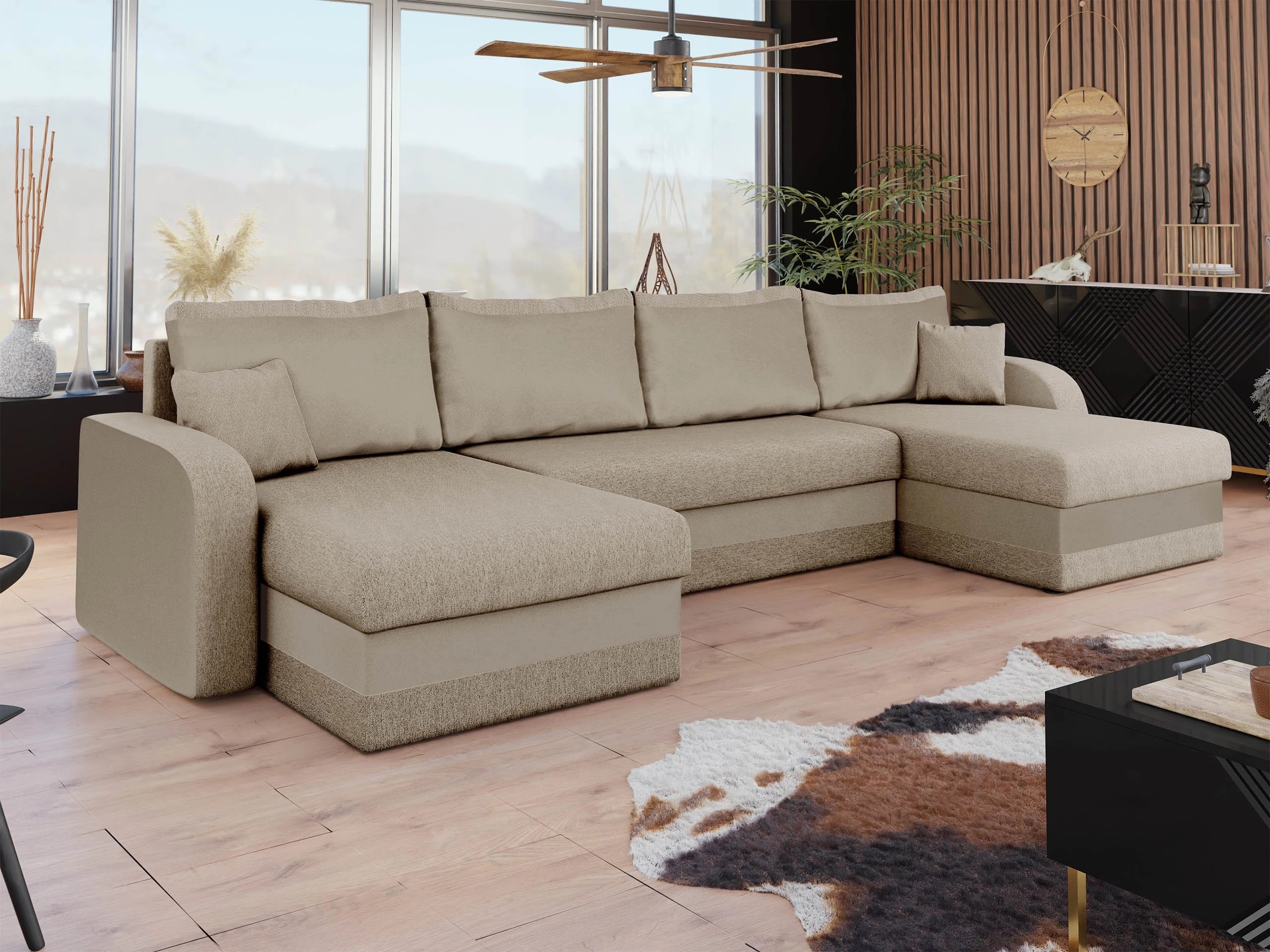 Divano angolare Comfivo Melissa III (Tatum 272 + Uttario Velvet 2979)