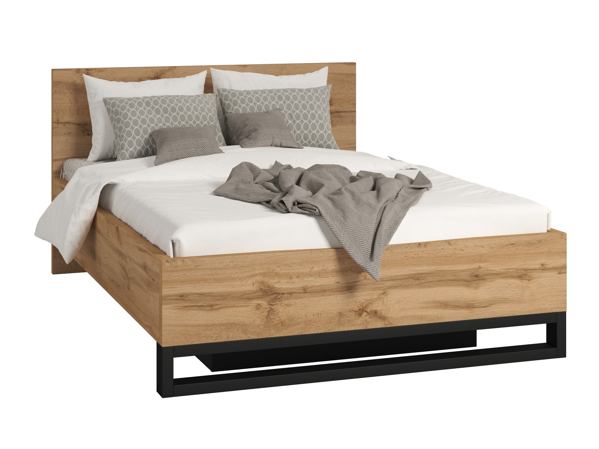 Letto Avicavu 118 (Quercia di Wotan + Nero)