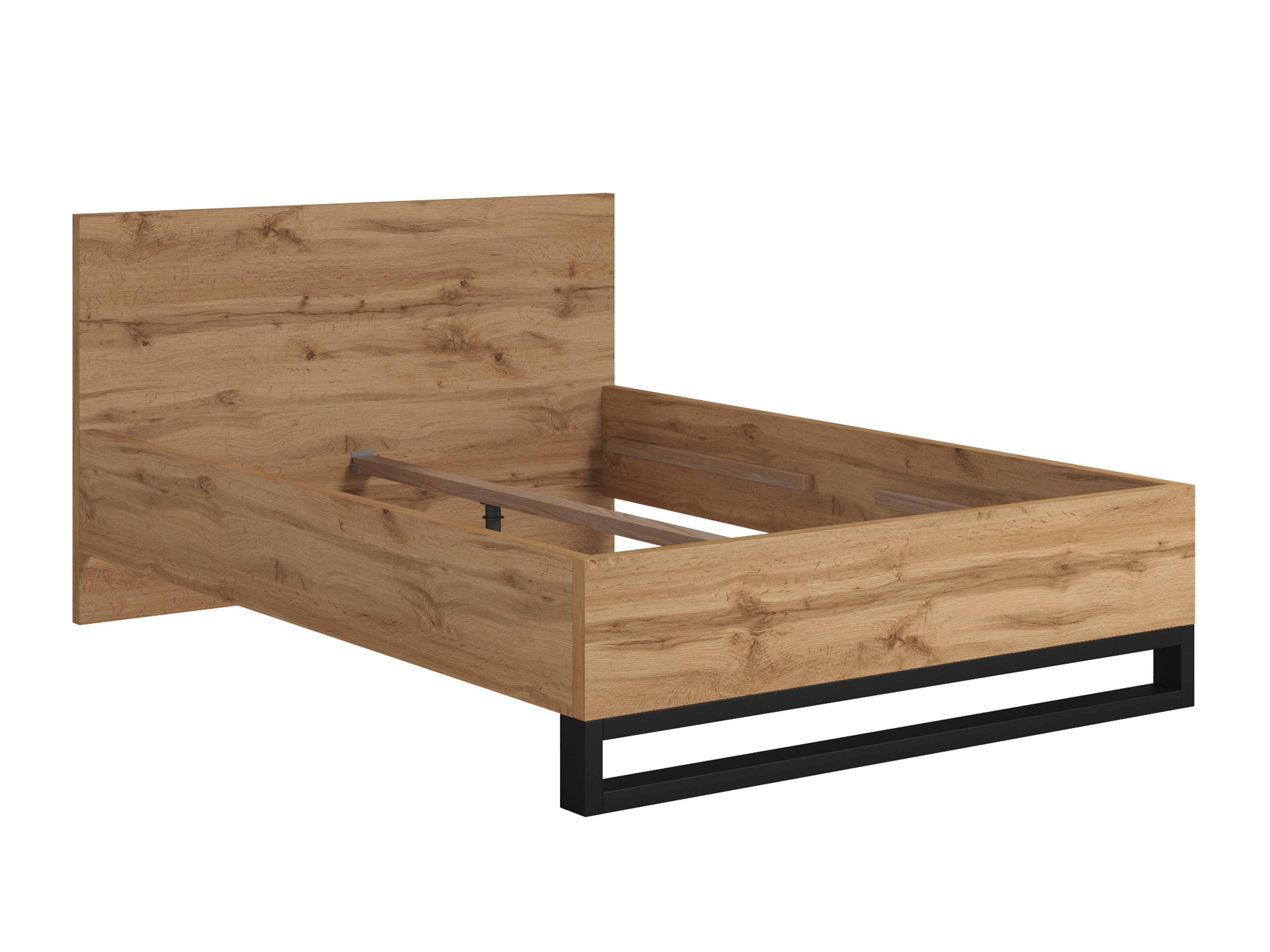 Letto Avicavu 118 (Quercia di Wotan + Nero)