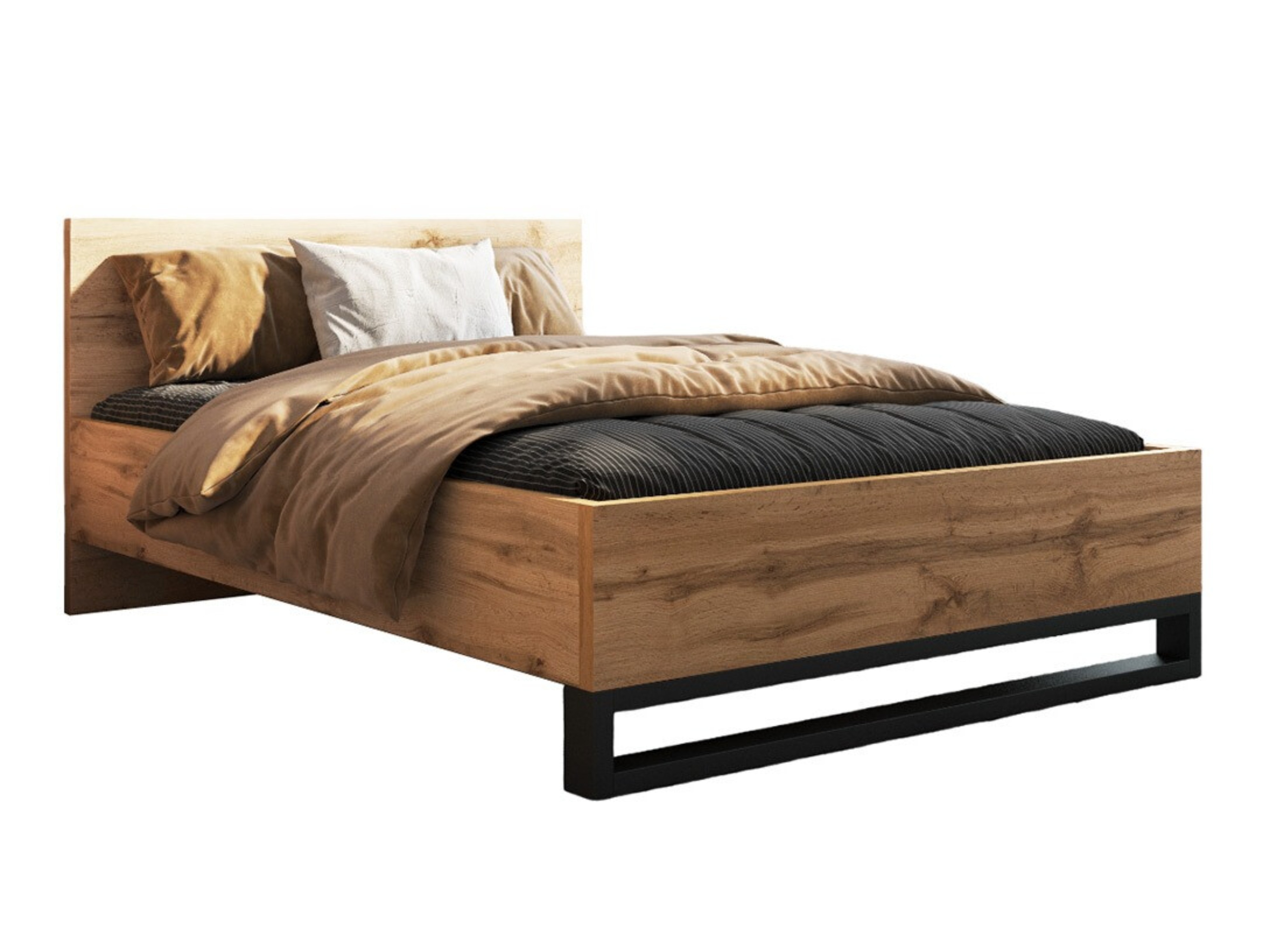 Letto Avicavu 118 (Quercia di Wotan + Nero)