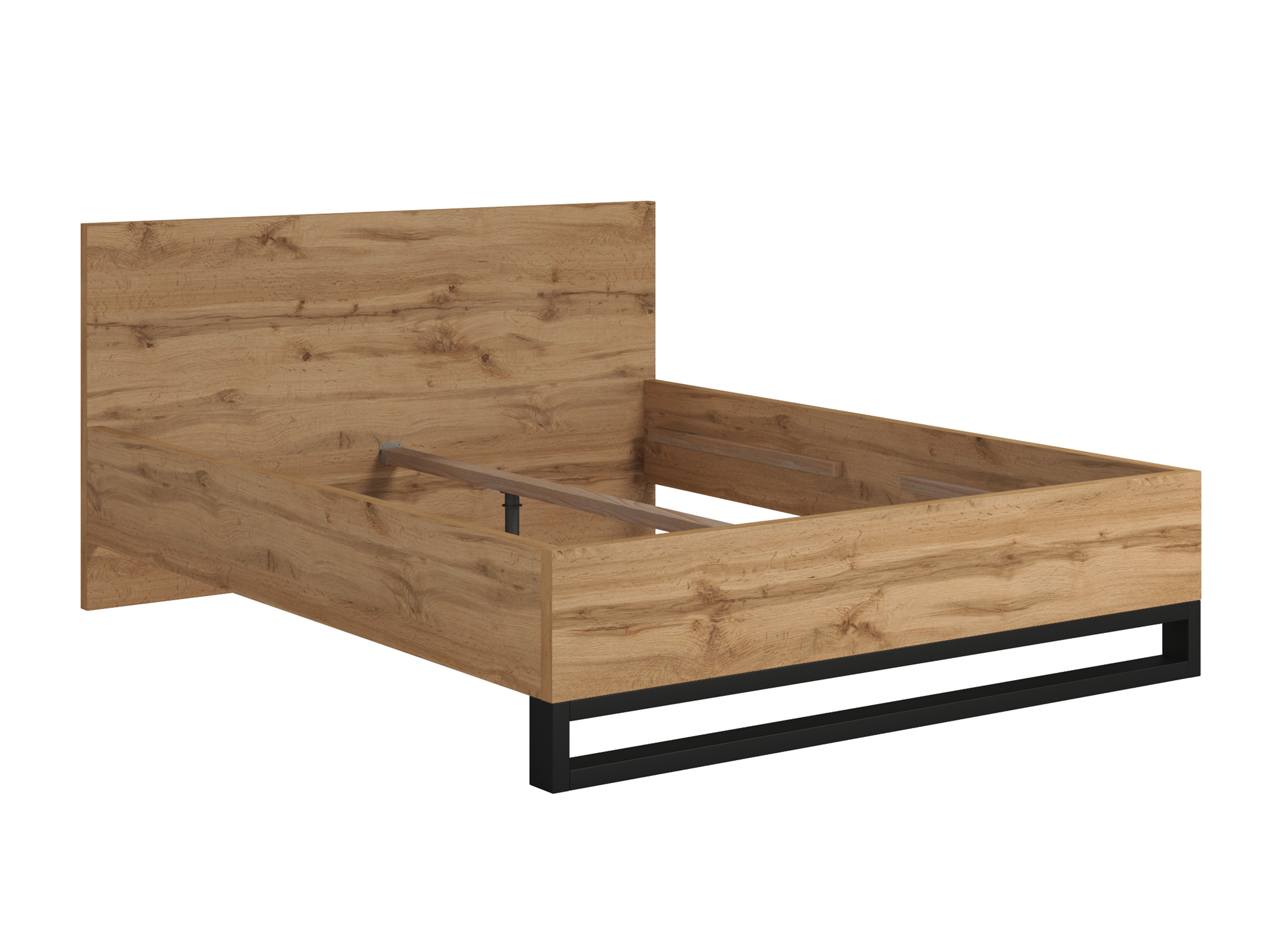 Letto Avicavu 118 (Quercia di Wotan + Nero)