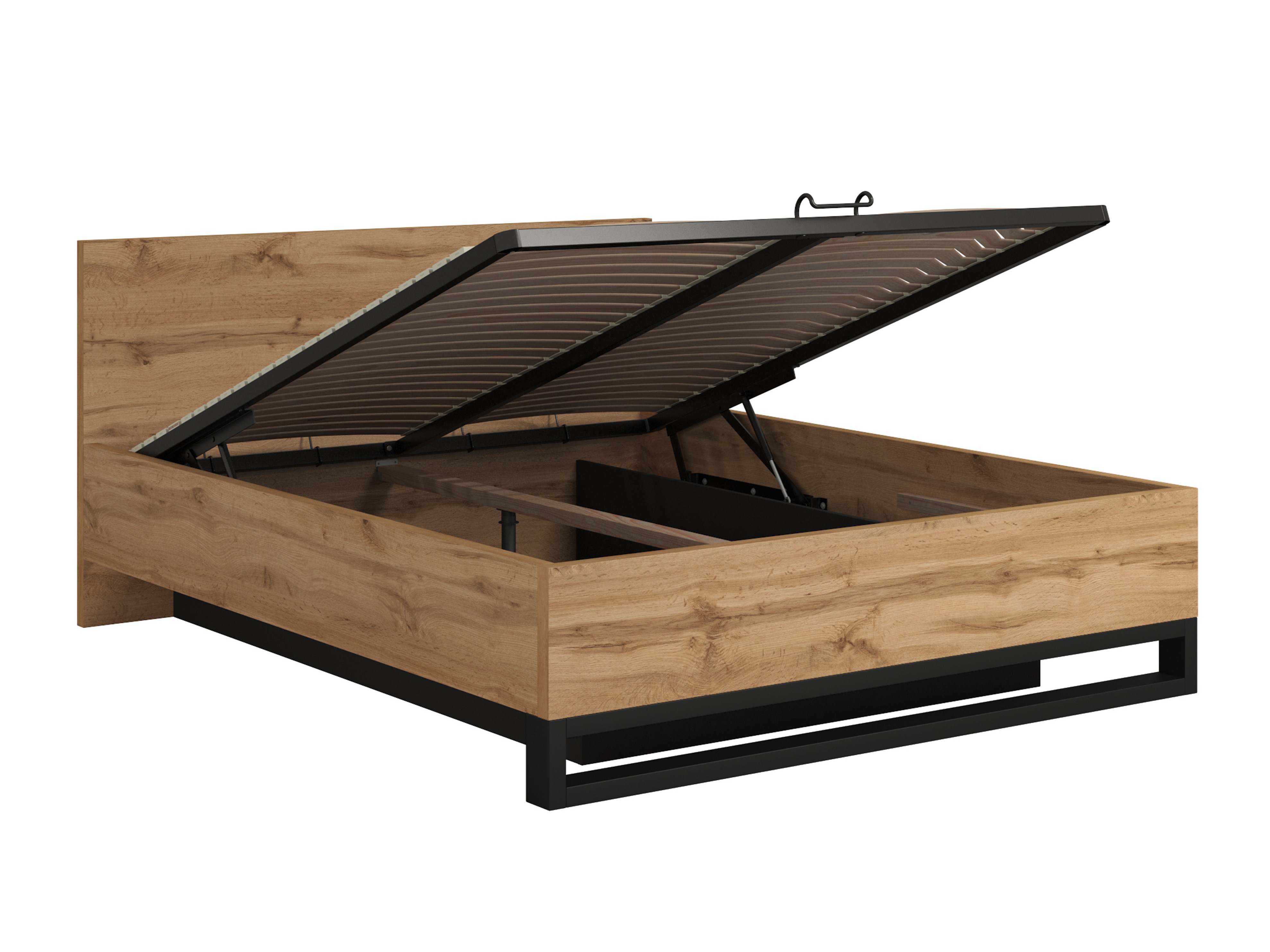 Letto Avicavu 118 (Quercia di Wotan + Nero)