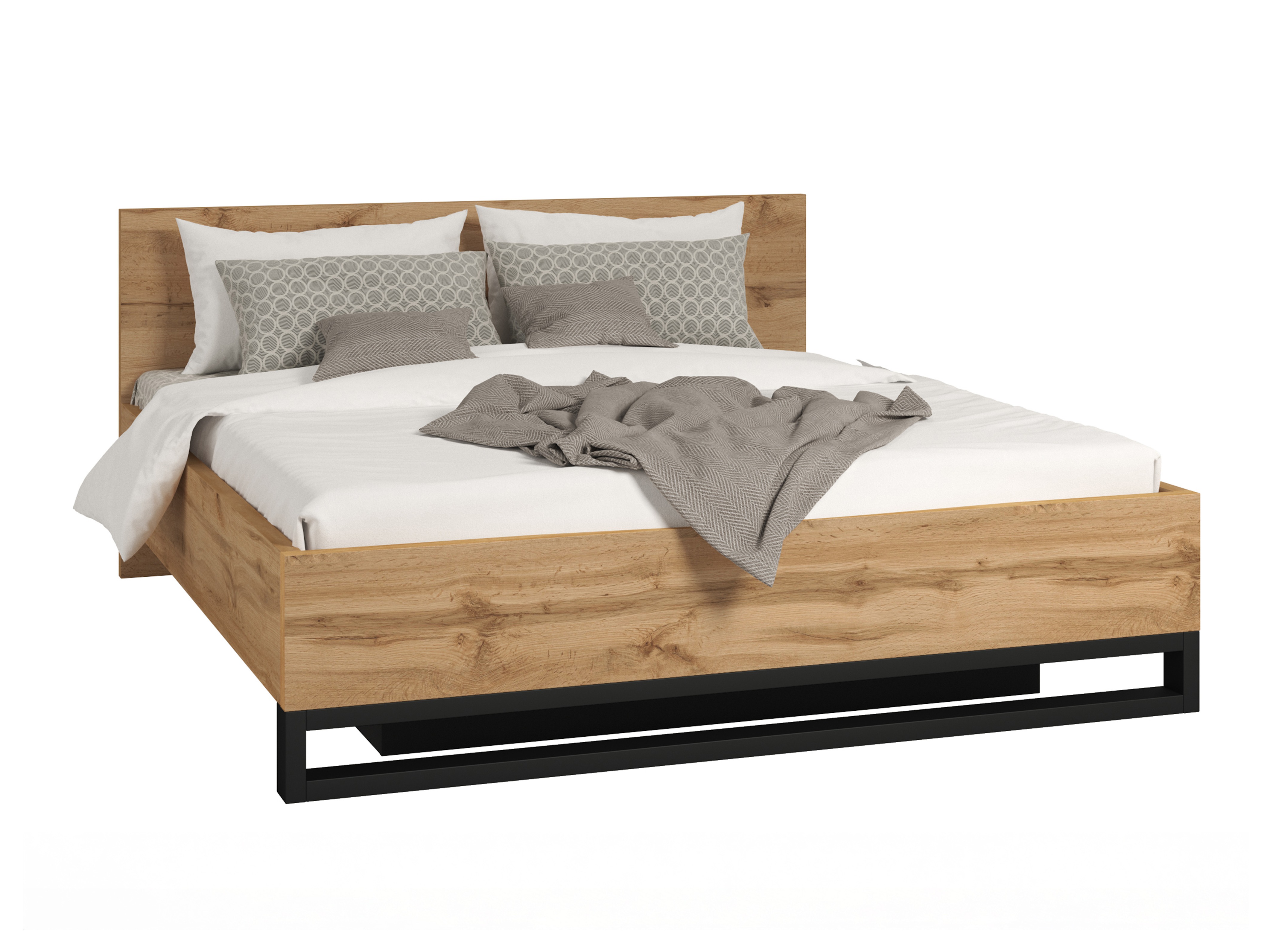 Letto Avicavu 118 (Quercia di Wotan + Nero)