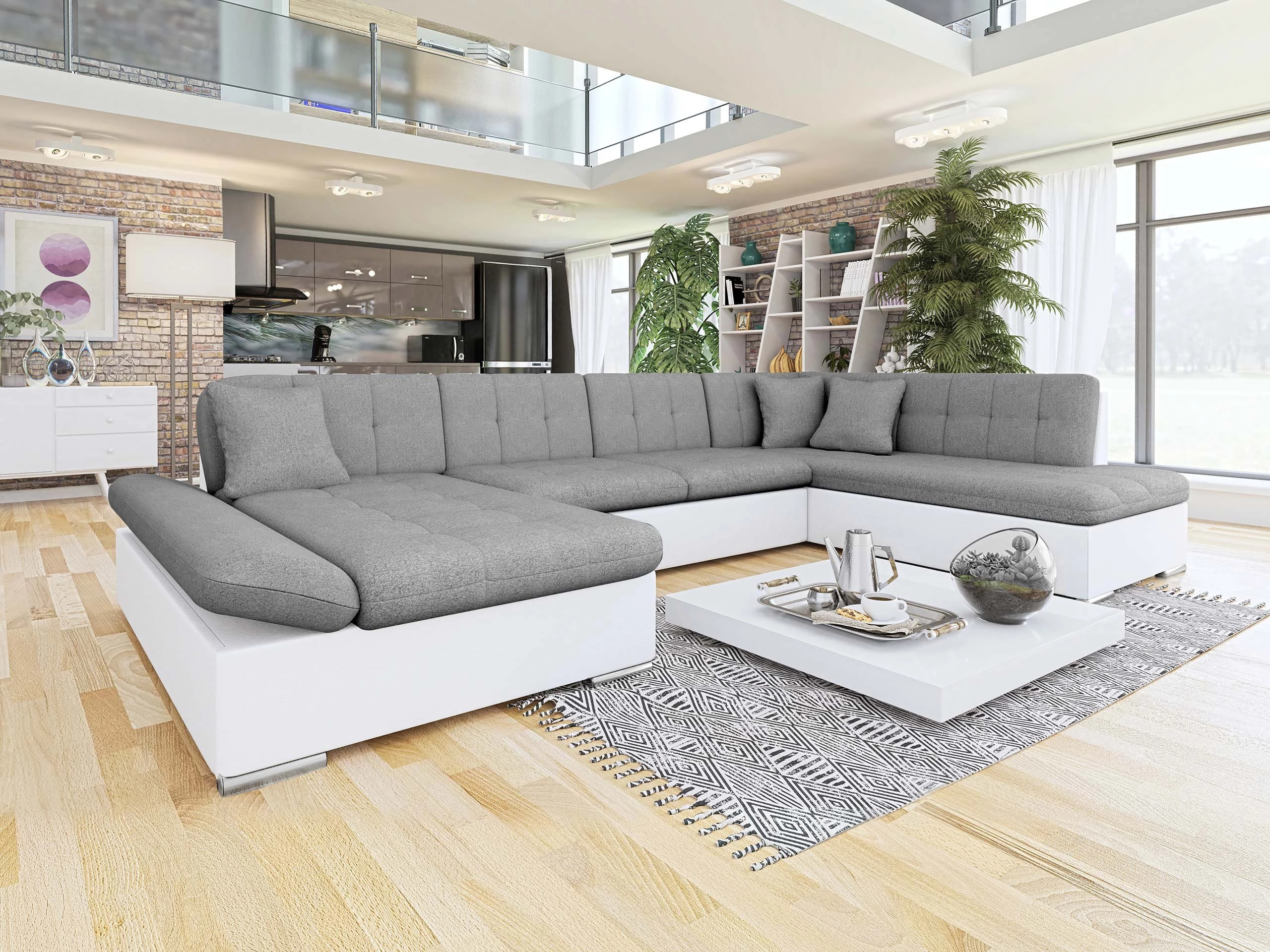 Divano angolare Comfivo Tilia I (Soft 017 + Soul 17)