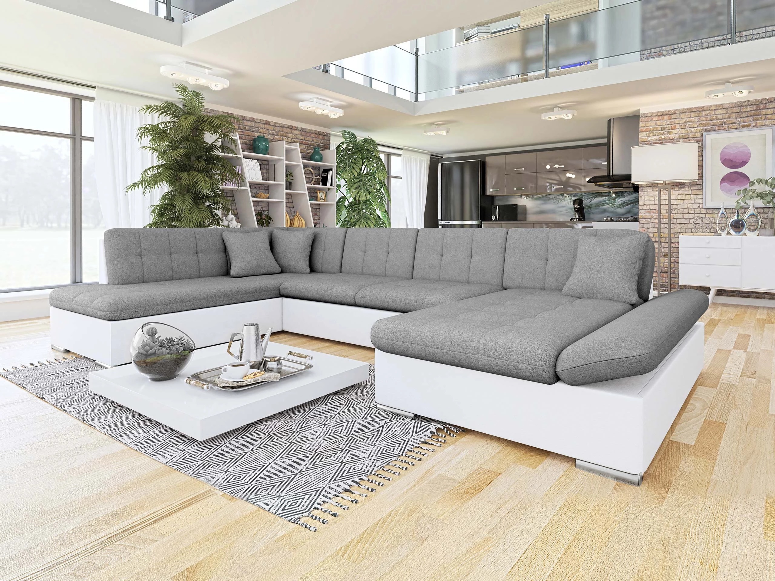Divano angolare Comfivo Tilia I (Soft 017 + Soul 17)