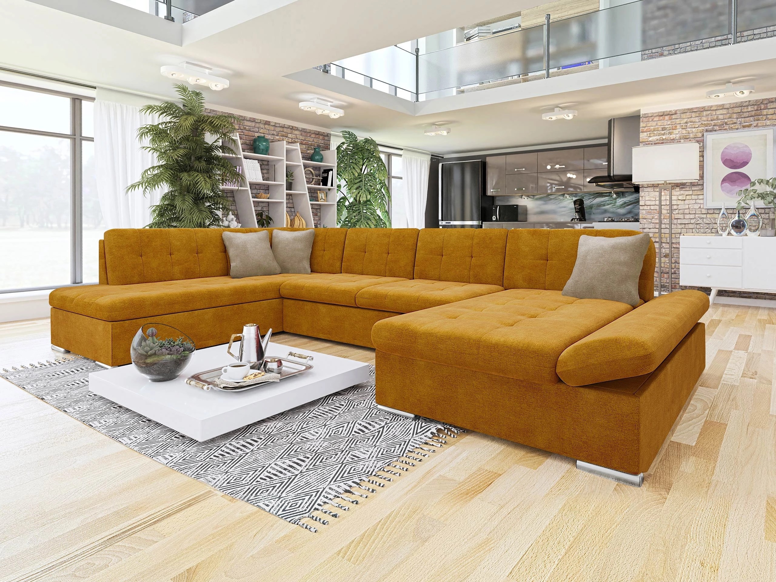 Divano angolare Comfivo Tilia I (Wave 05 + Wave 02)