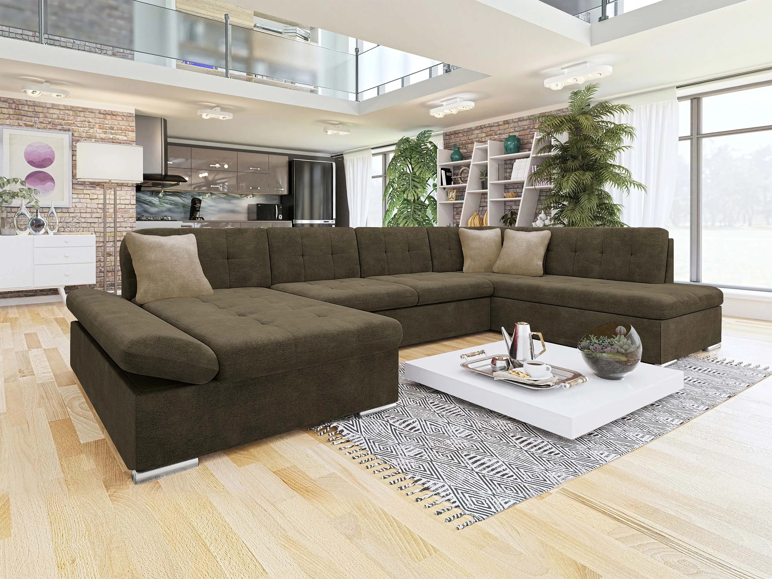 Divano angolare Comfivo Tilia I (Wave 09 + Wave 02)