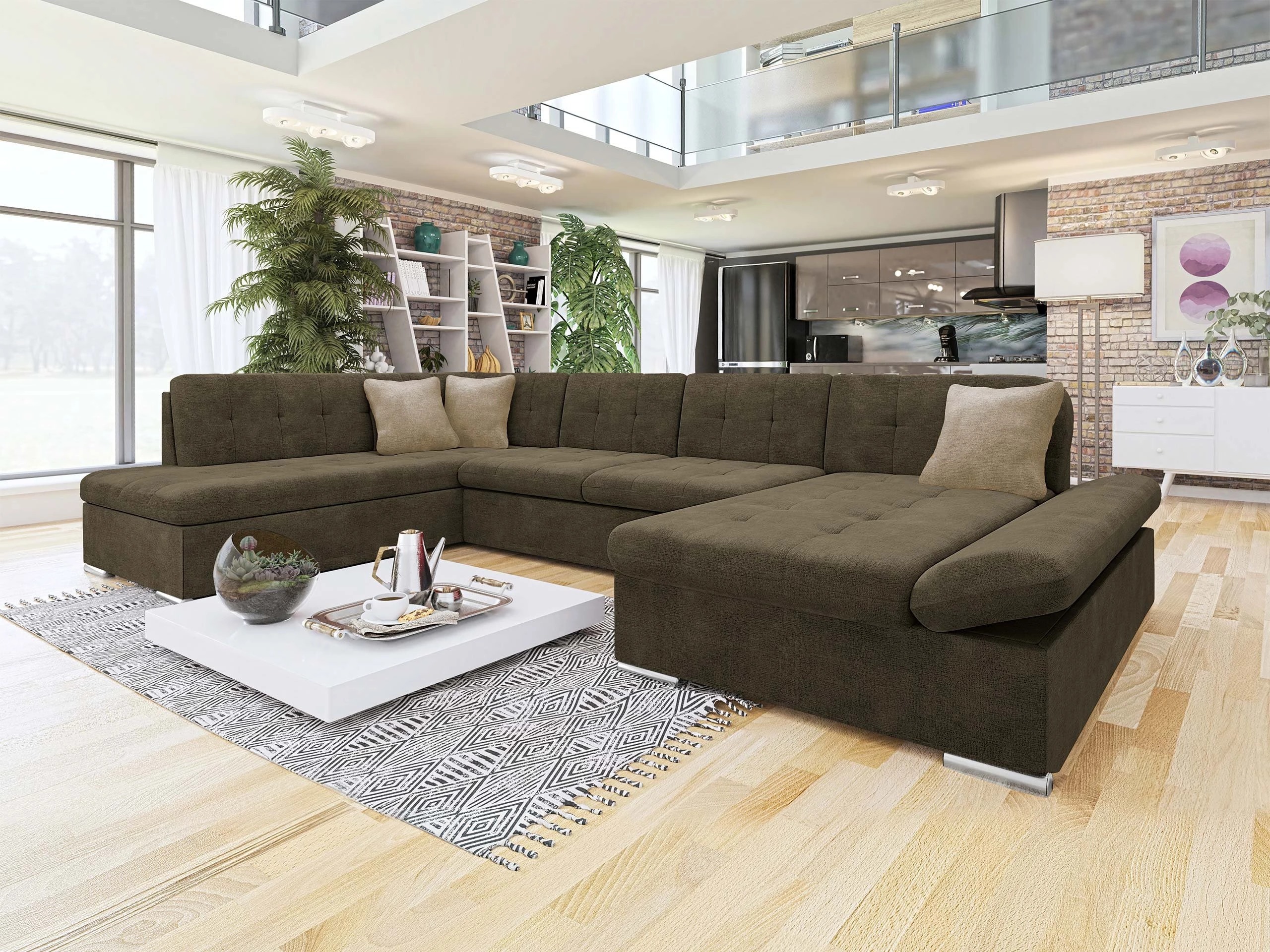 Divano angolare Comfivo Tilia I (Wave 09 + Wave 02)