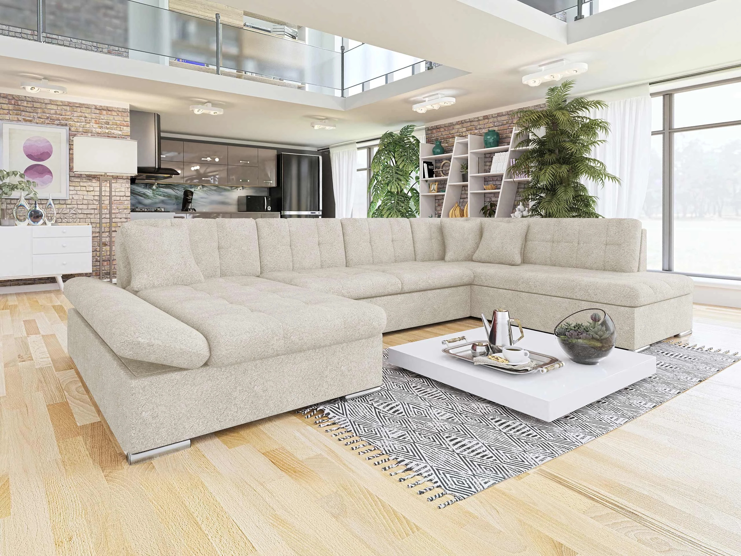 Divano angolare Comfivo Tilia I (Coral 65)