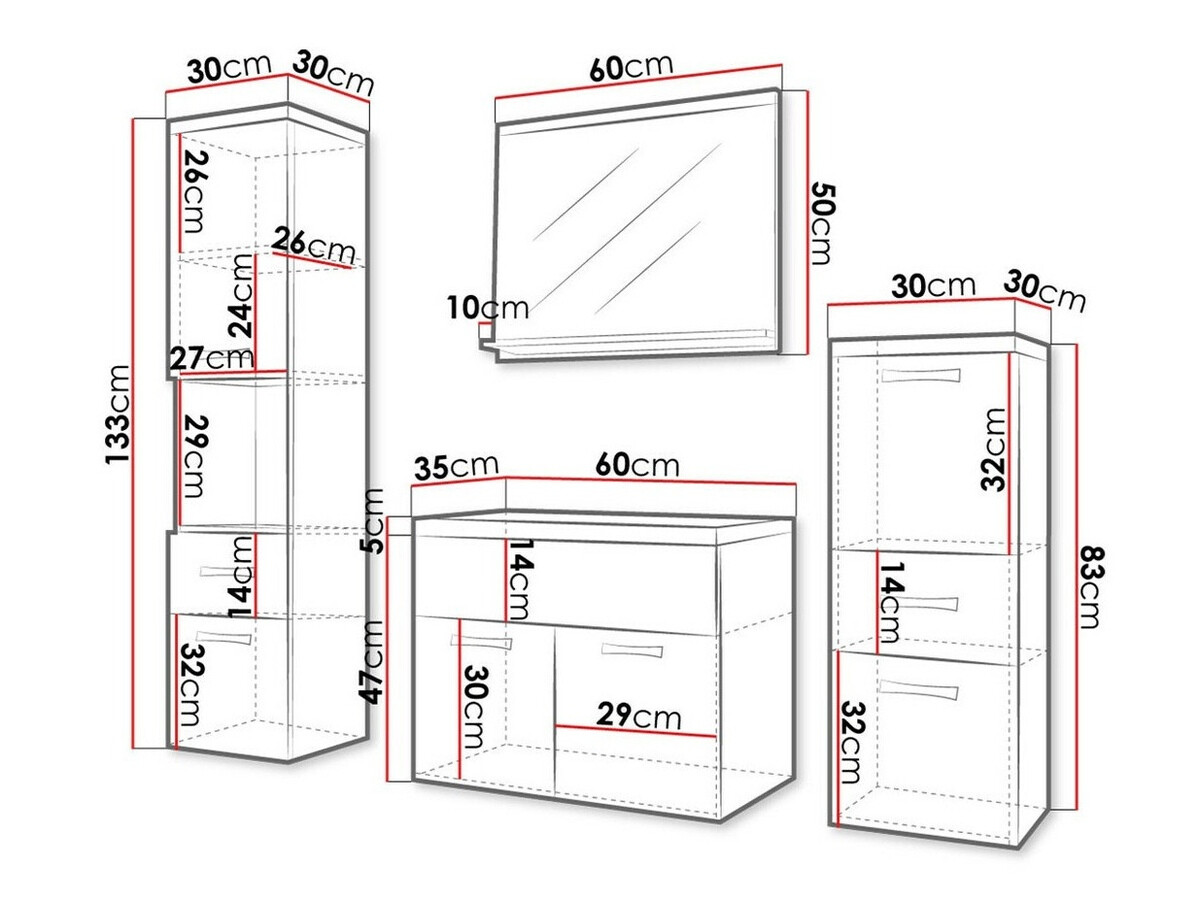 Set bagno SL5598