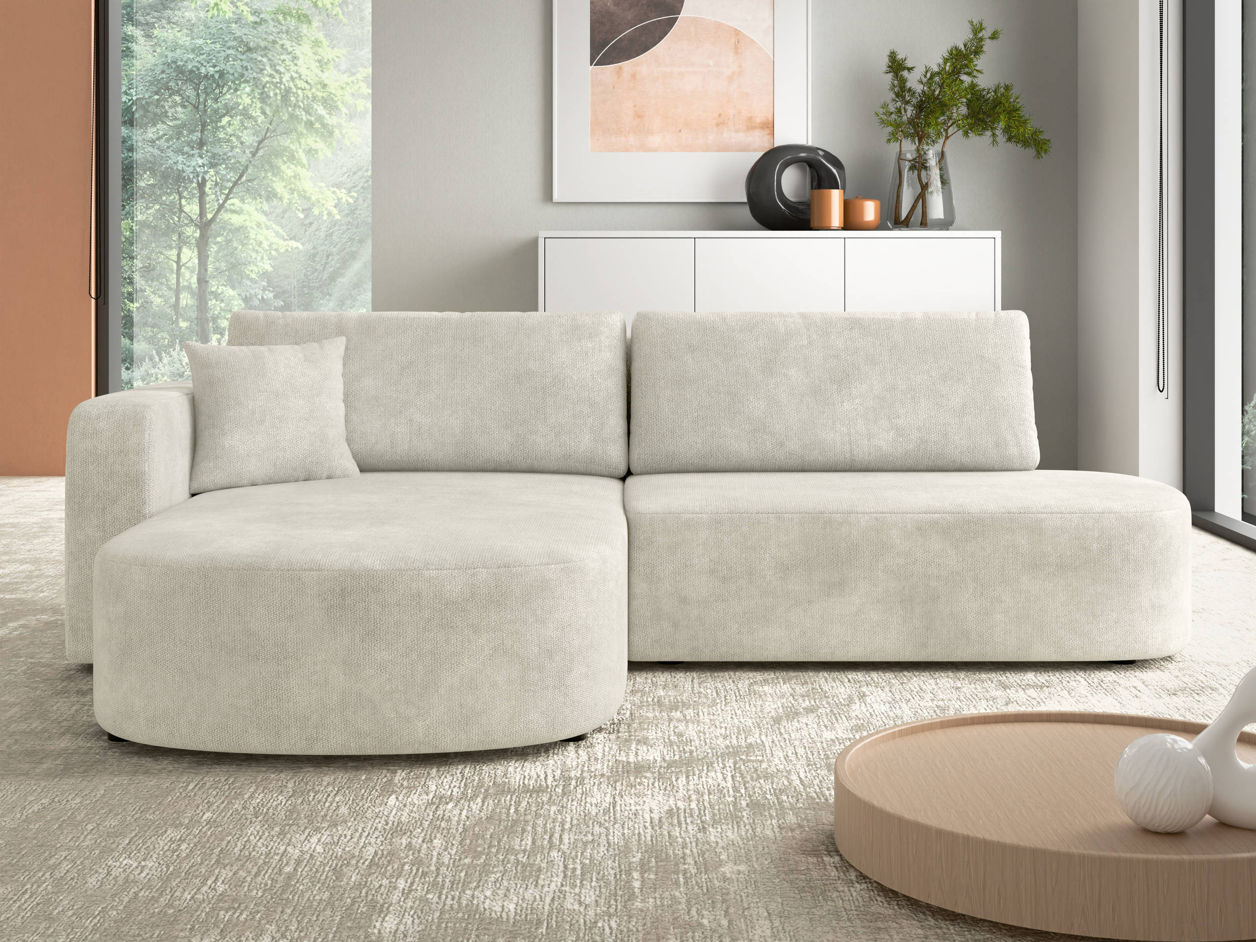 Divano angolare TrendyNest Infa (Lumo 55)