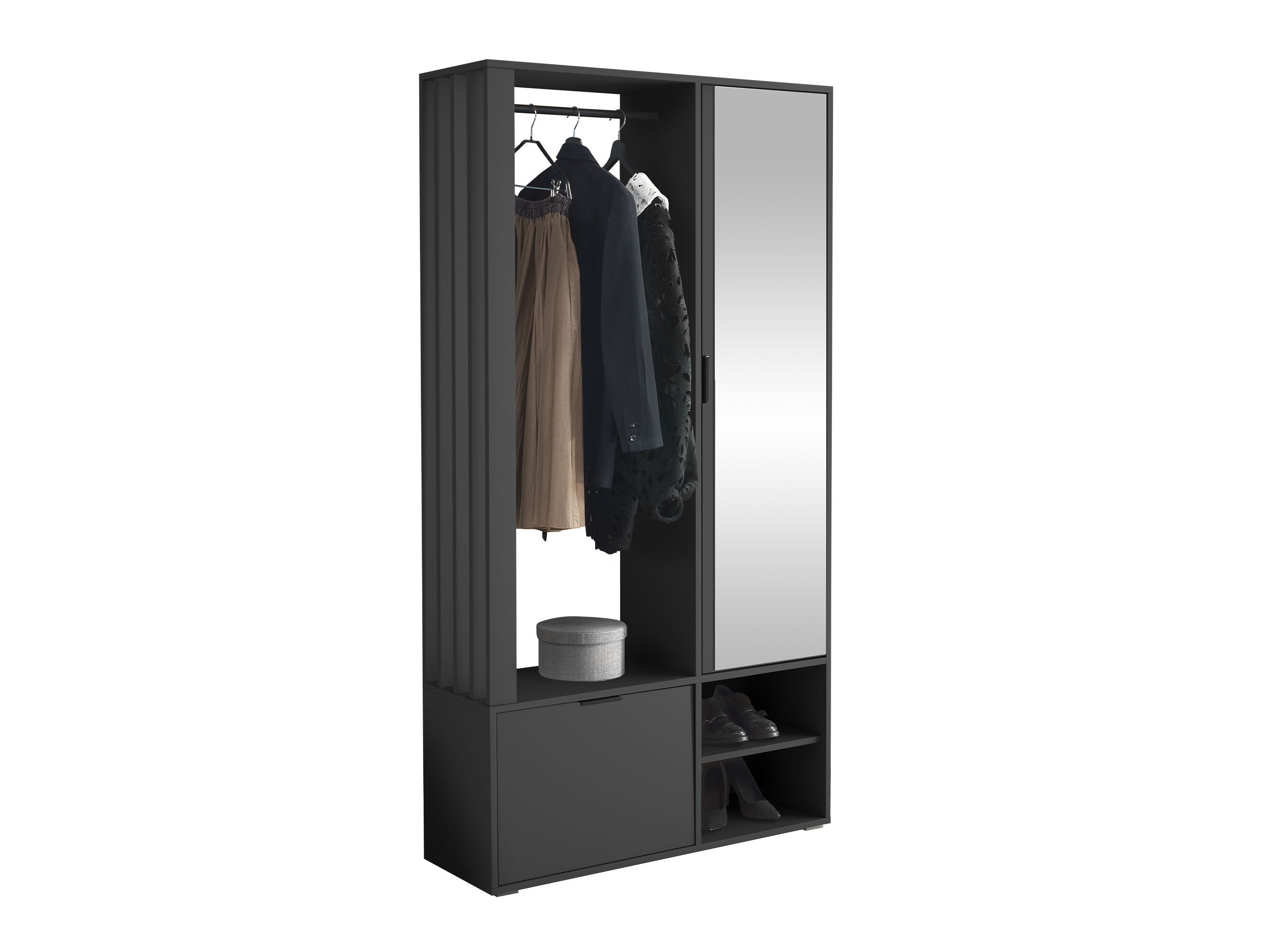 Set arredo da corridoio Vinea (Antracite)