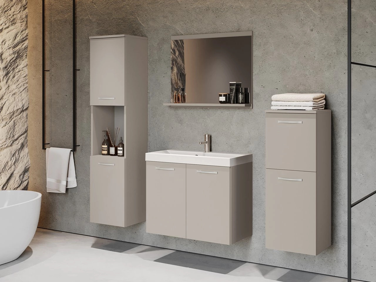 Set bagno Sarasota 108 (Cachemire)