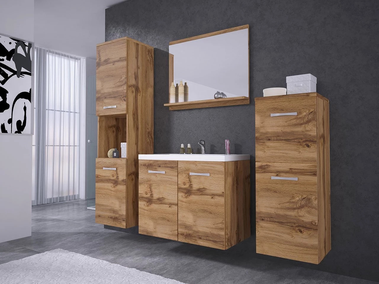 Set bagno Sarasota 108 (Quercia di Wotan)