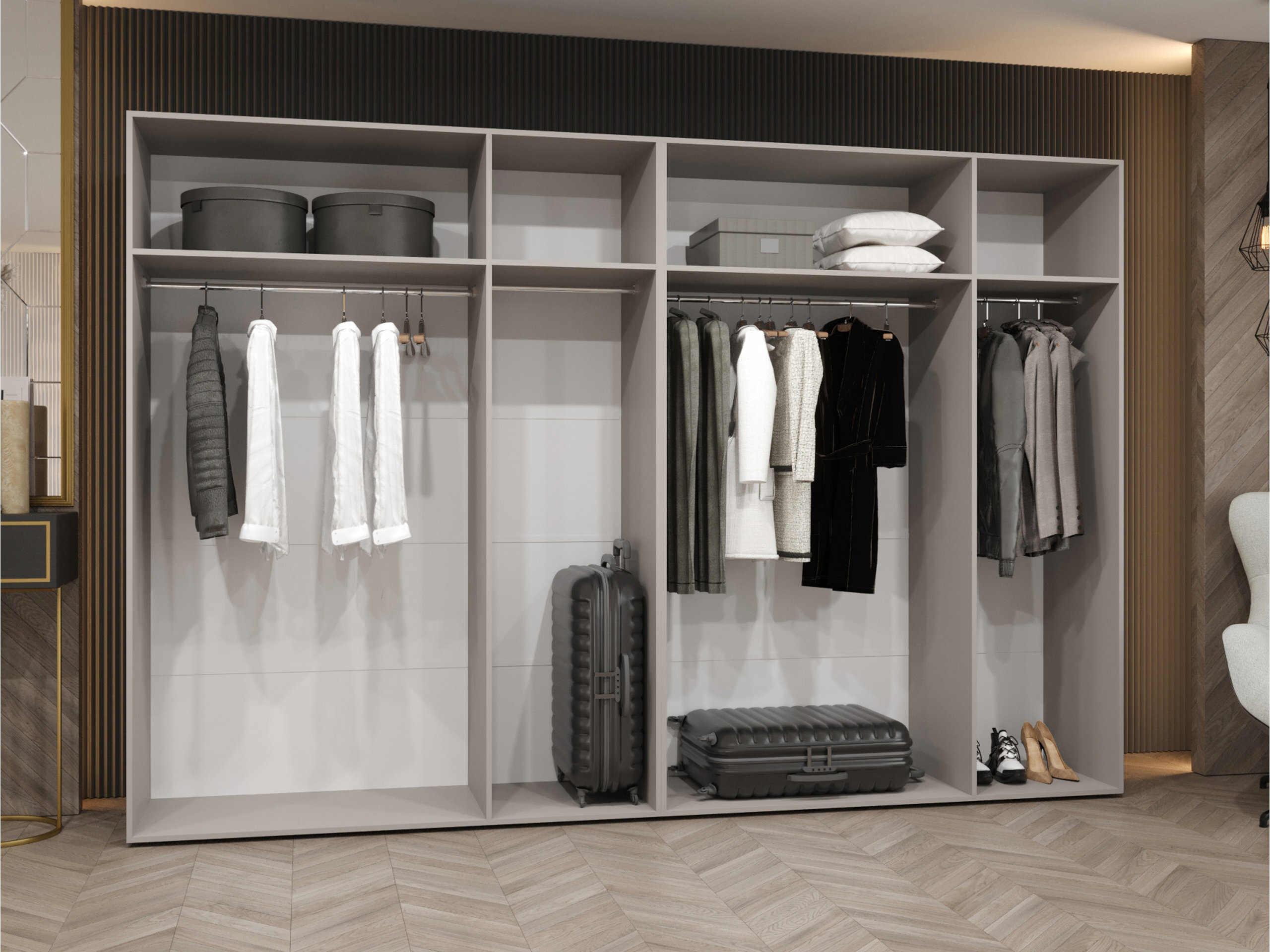 Armadio Hartford 612 (Nero)