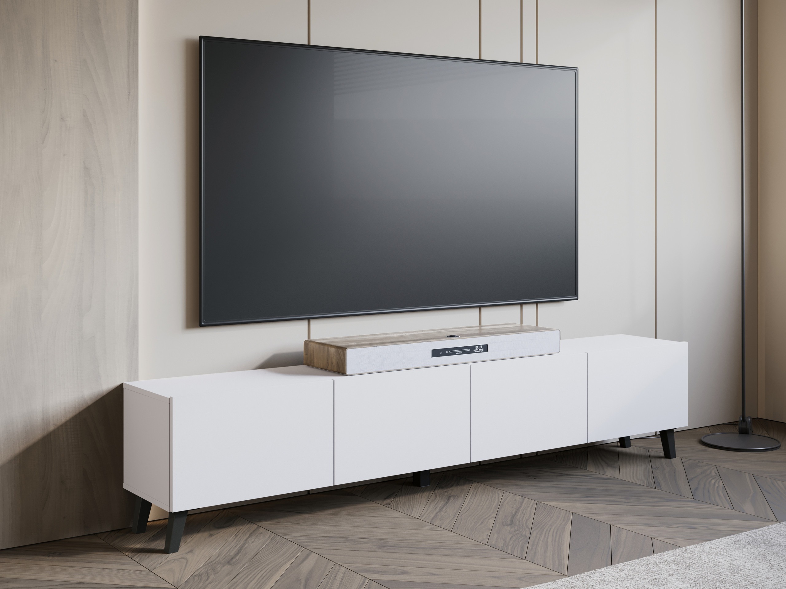 Mobile porta TV Levtive 101 (Bianco)