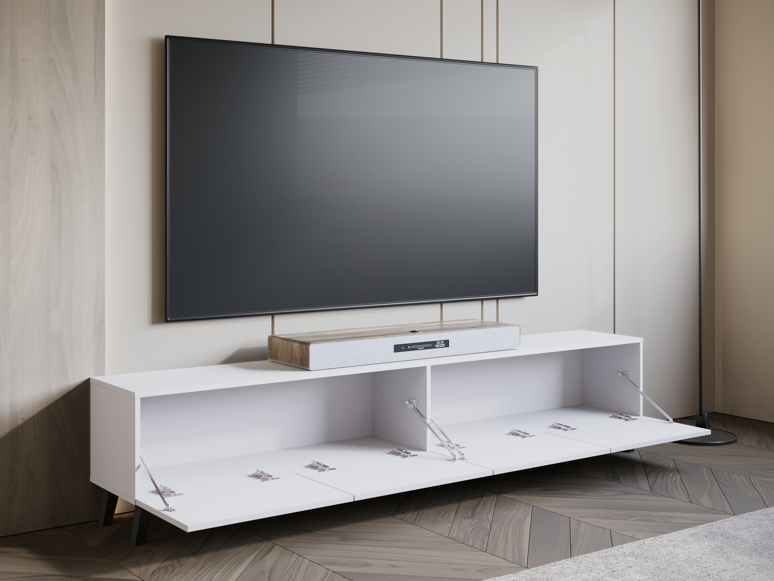 Mobile porta TV Levtive 101 (Bianco)