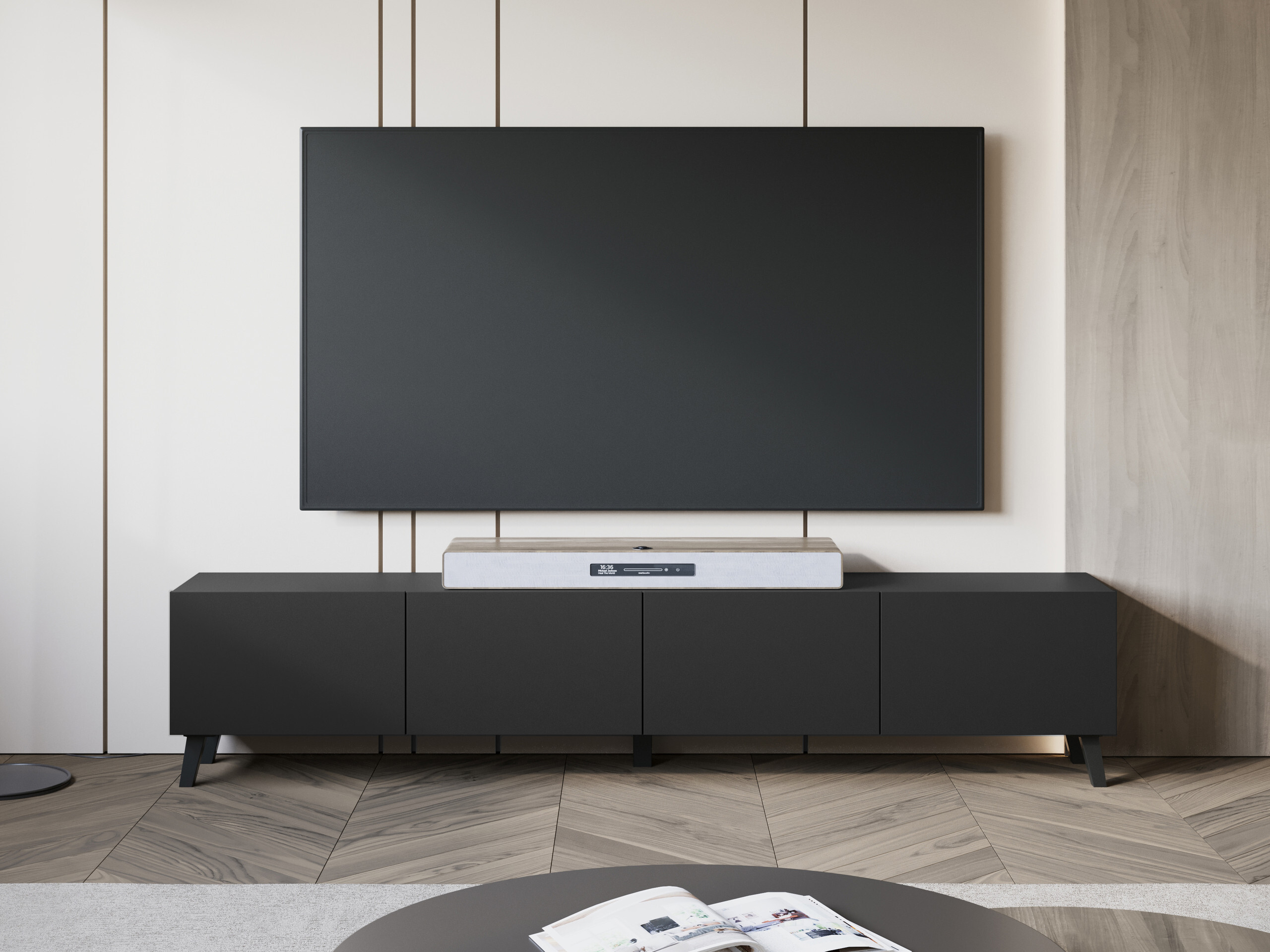 Mobile porta TV Levtive 101 (Grafite)
