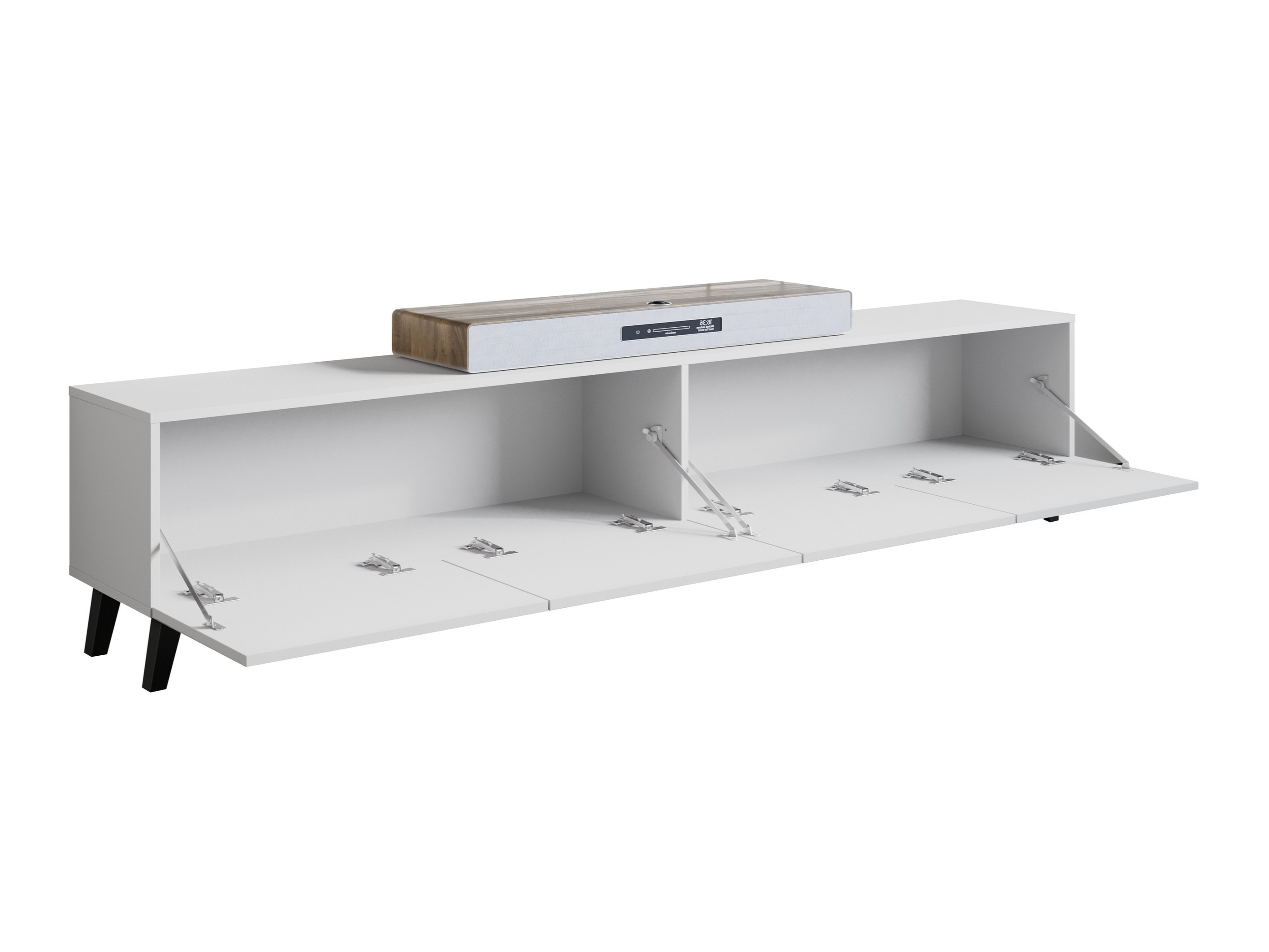 Parete attrezzata Levtive 104 (Bianco)