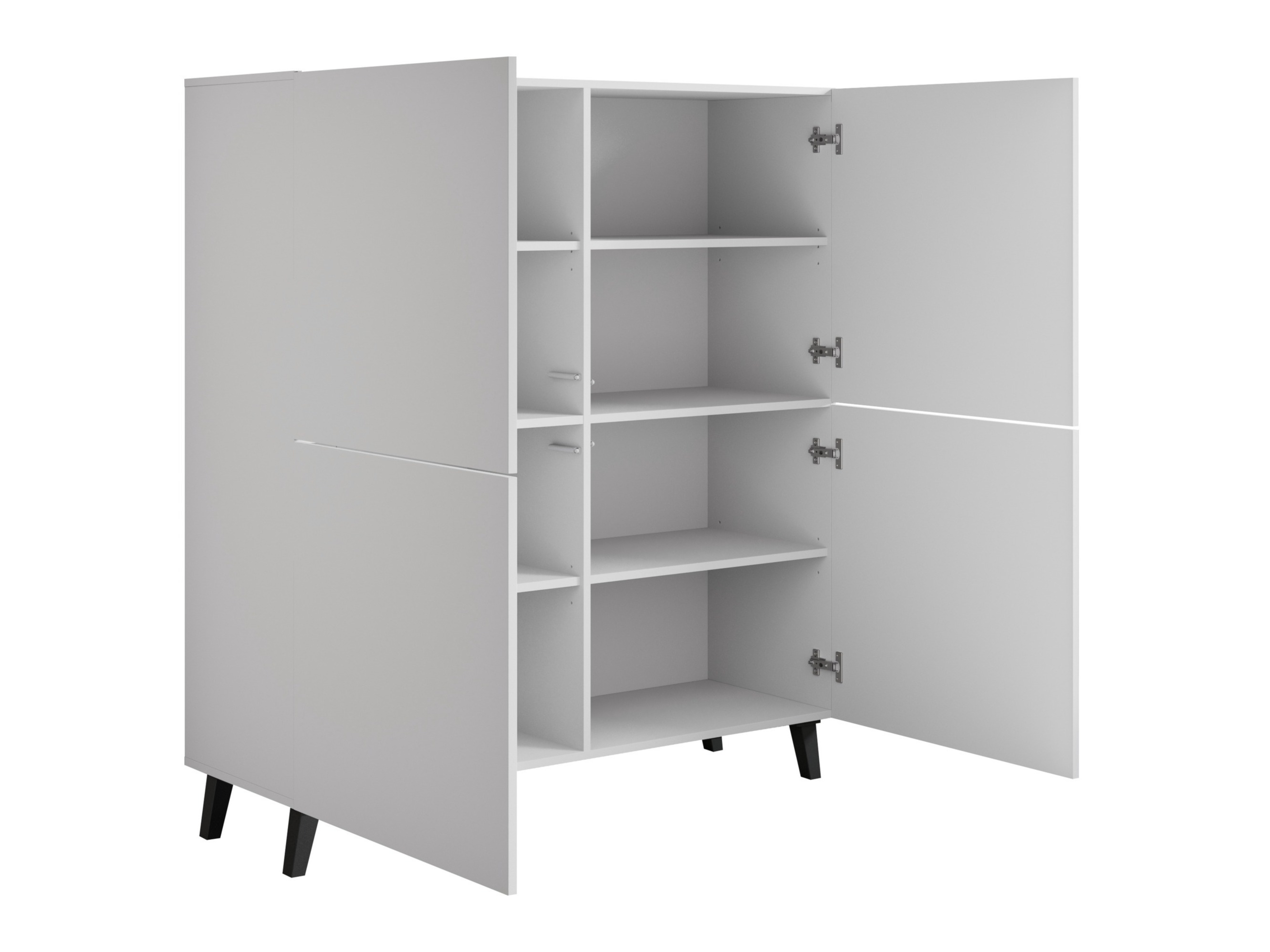 Parete attrezzata Levtive 104 (Bianco)