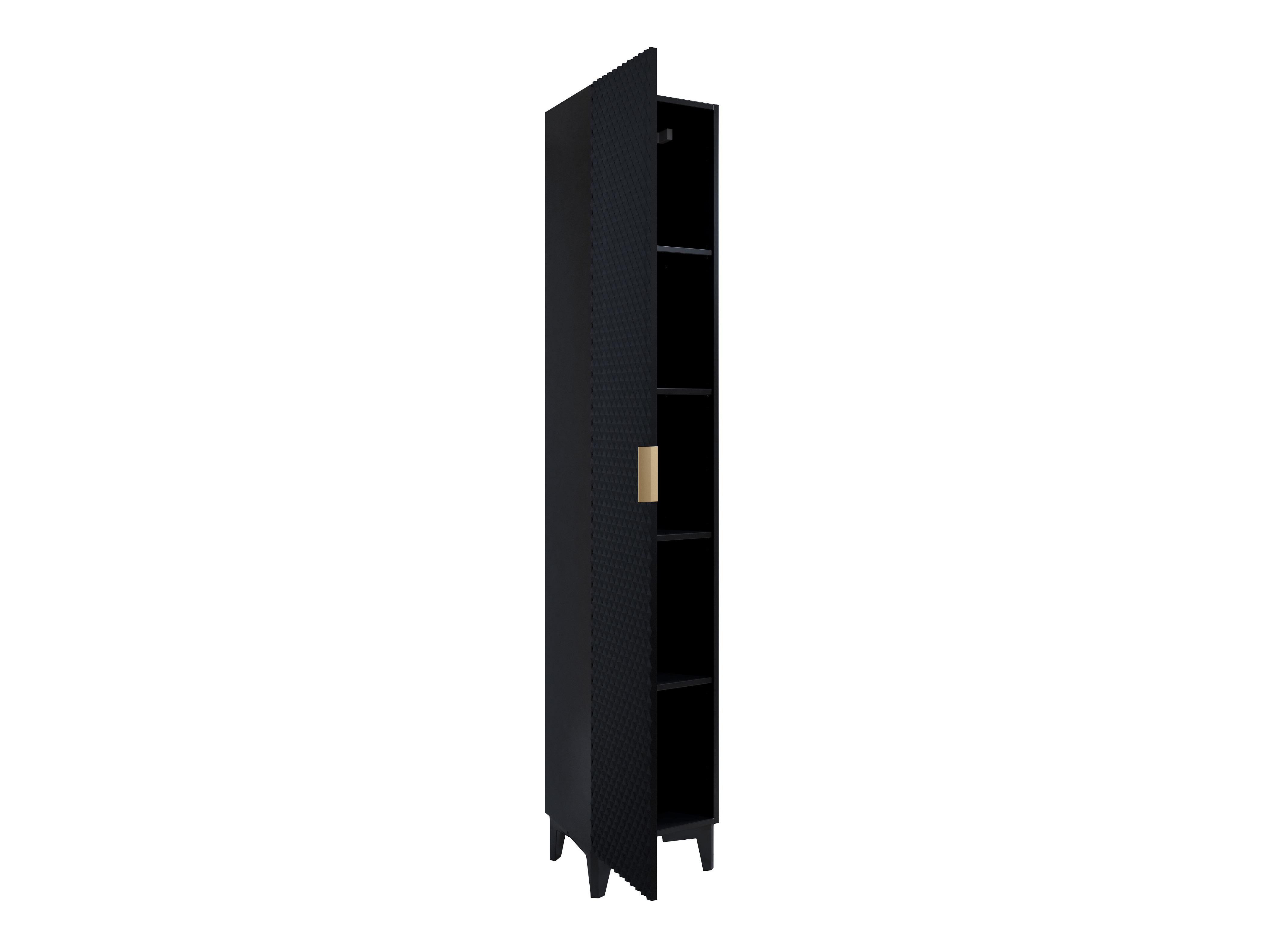Mobiletto del bagno Liretu 100 (Nero)