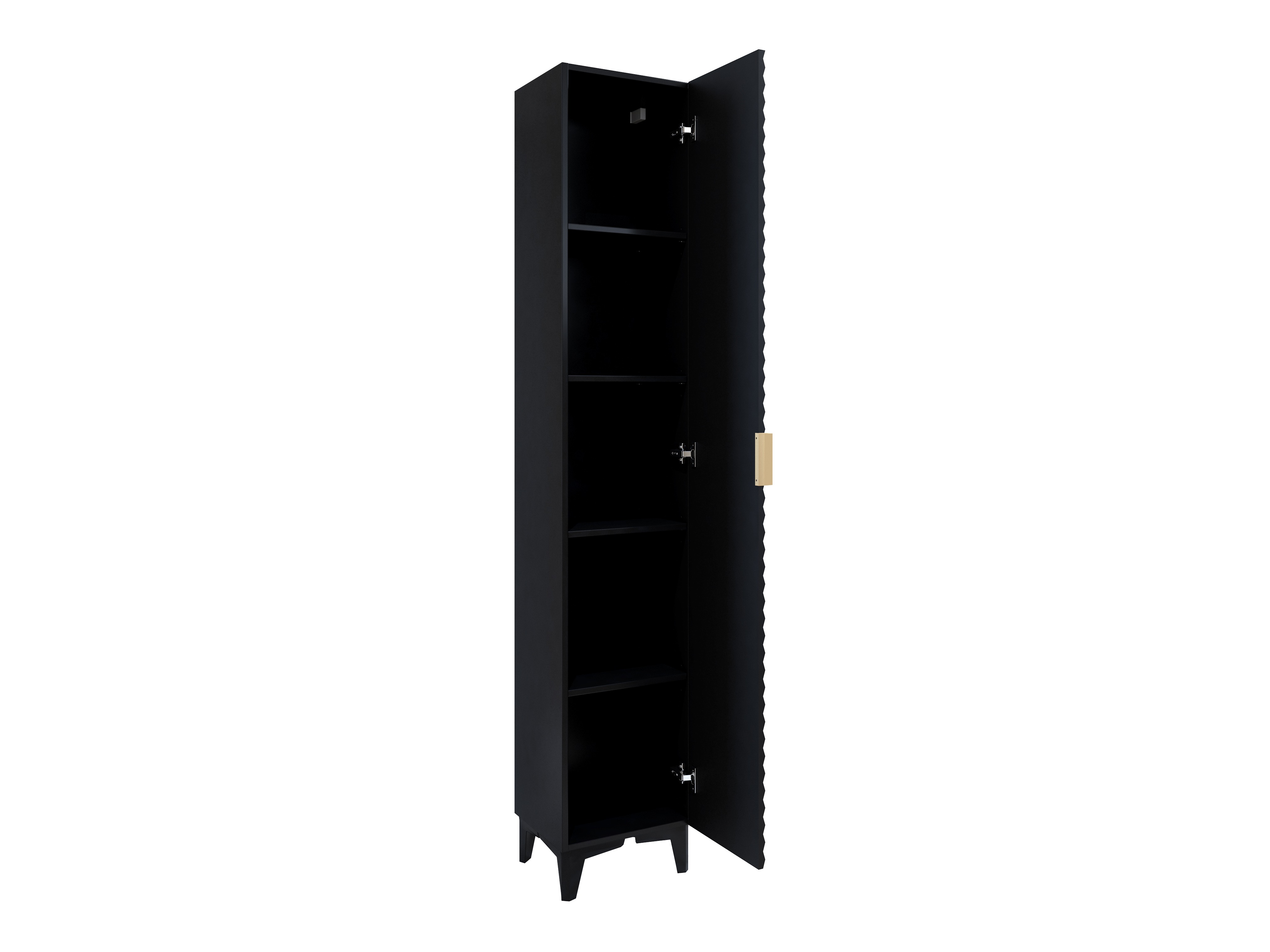 Mobiletto del bagno Liretu 100 (Nero)