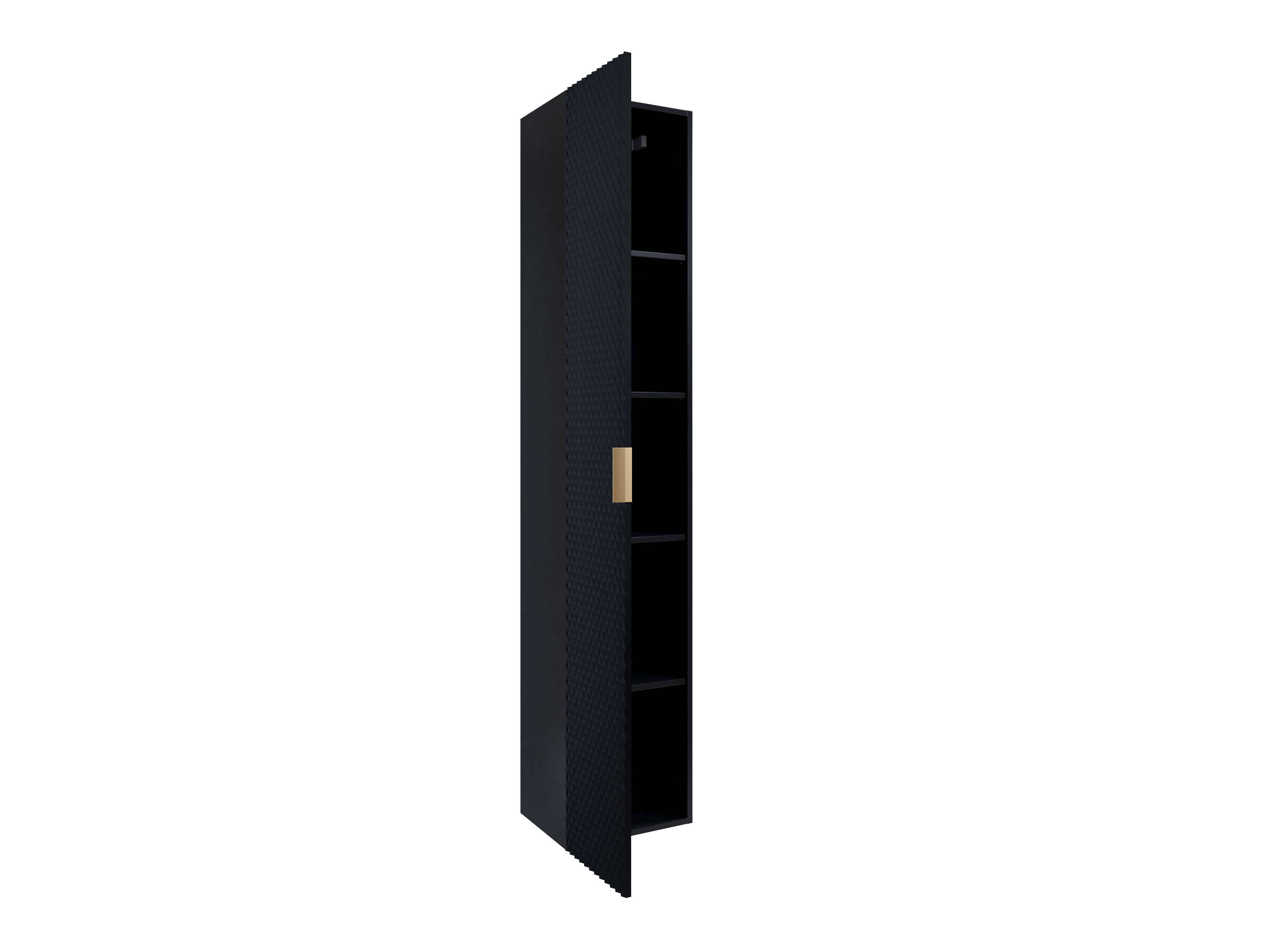 Mobiletto del bagno Liretu 105 (Nero)
