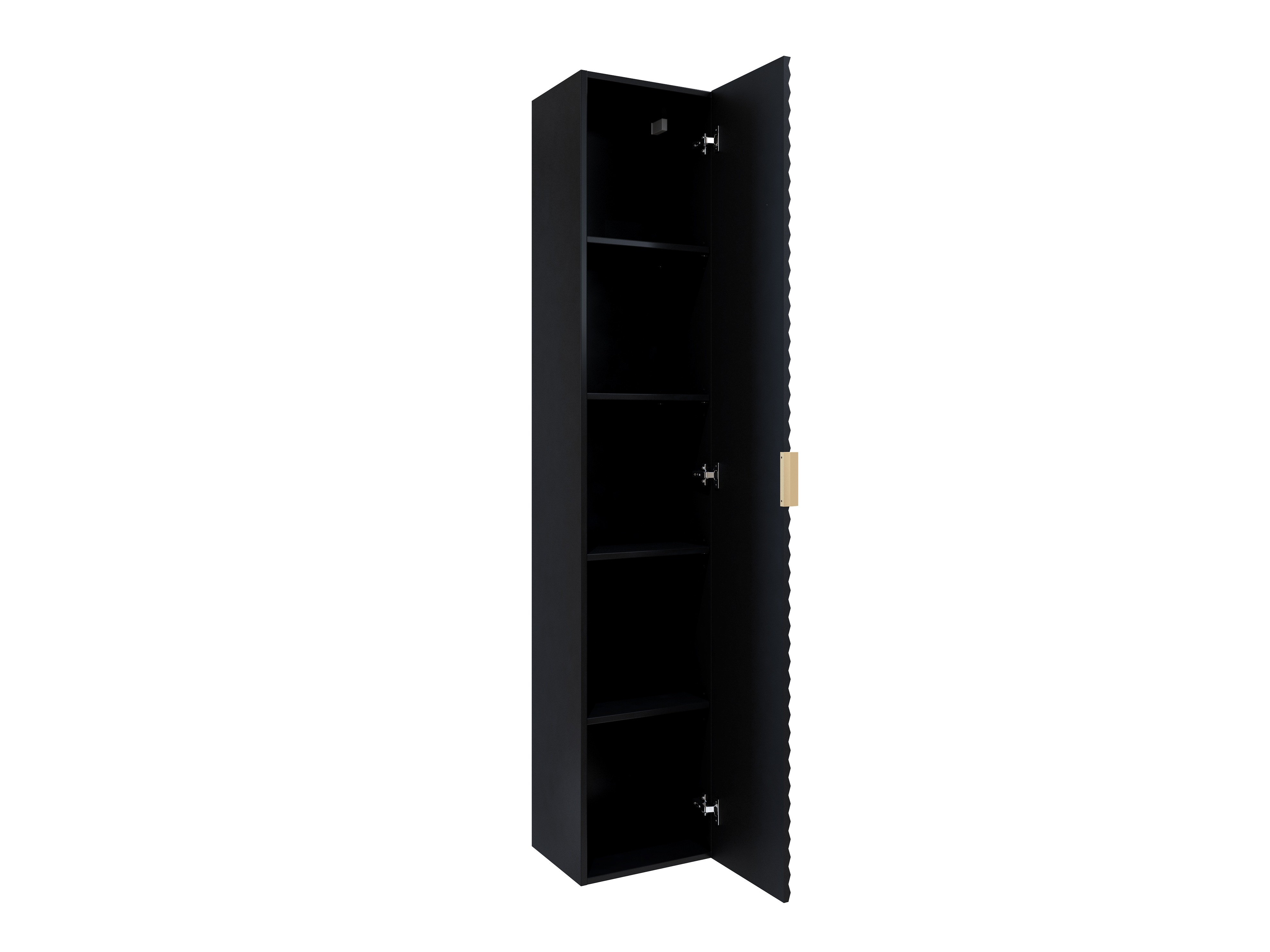 Mobiletto del bagno Liretu 105 (Nero)