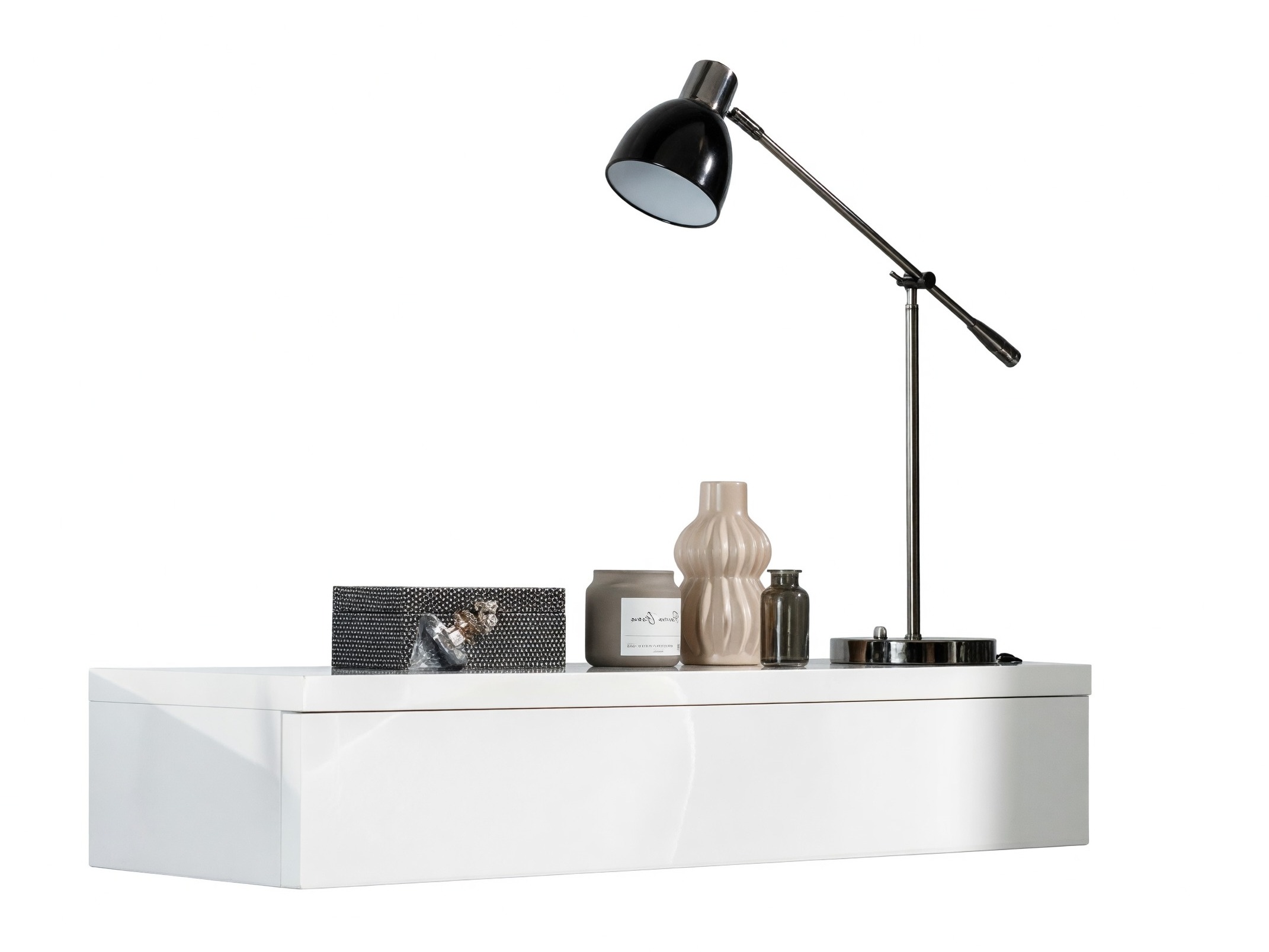 Specchiera Delpher (Bianco + Bianco lucido)