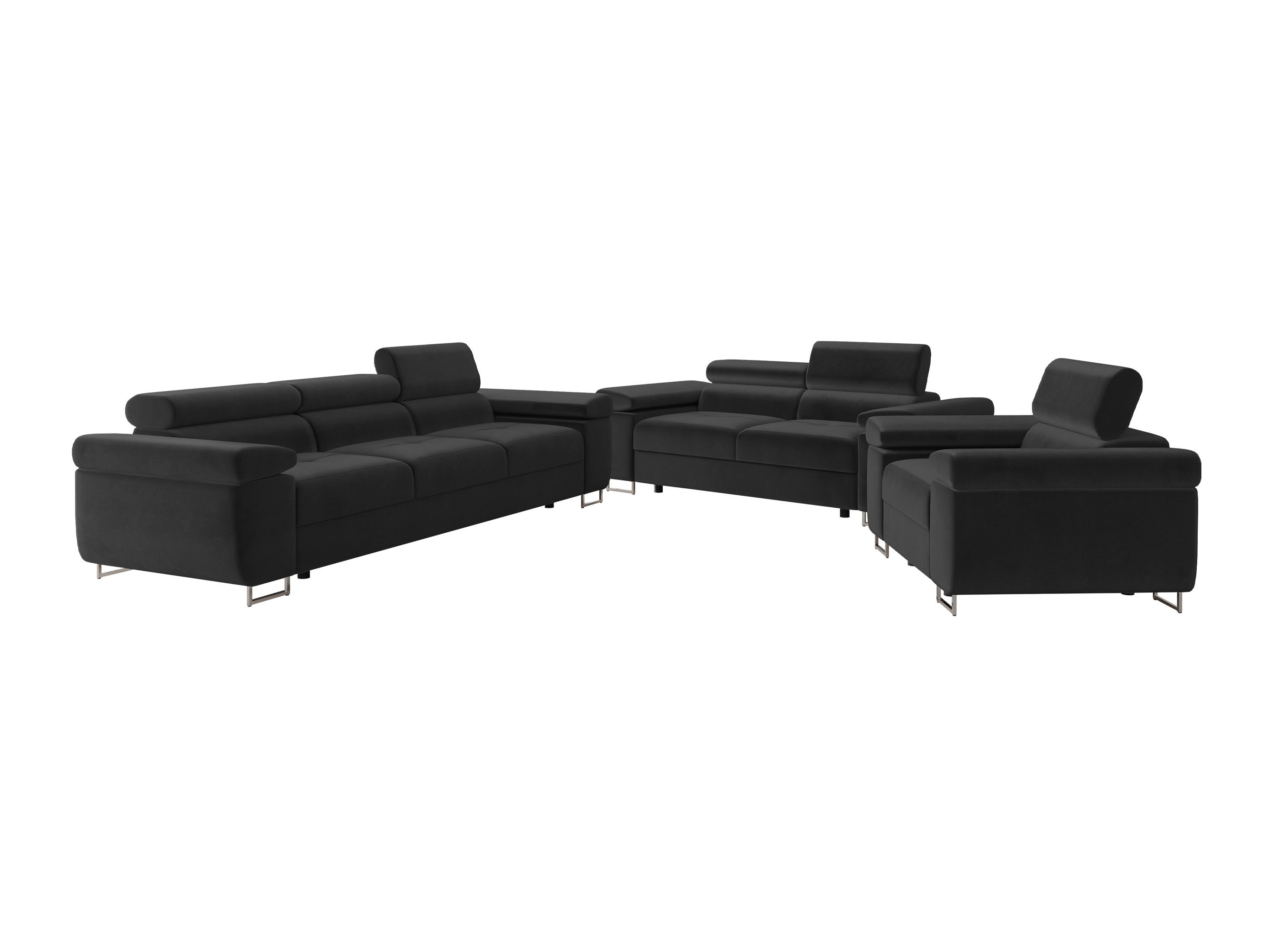 Set mobili imbottiti Comfivo Vinetum (Polo 897)
