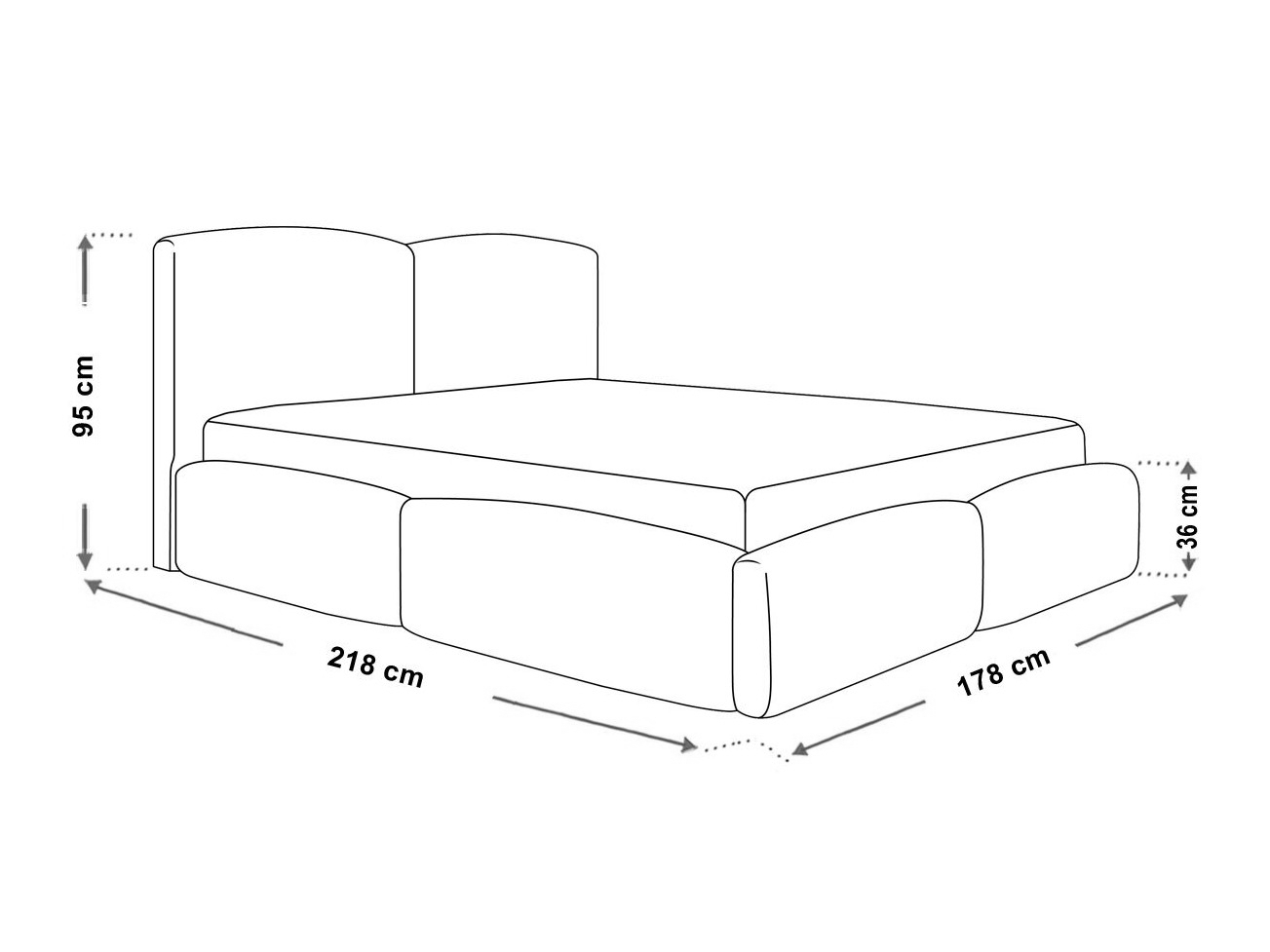 Letto Peoria 104