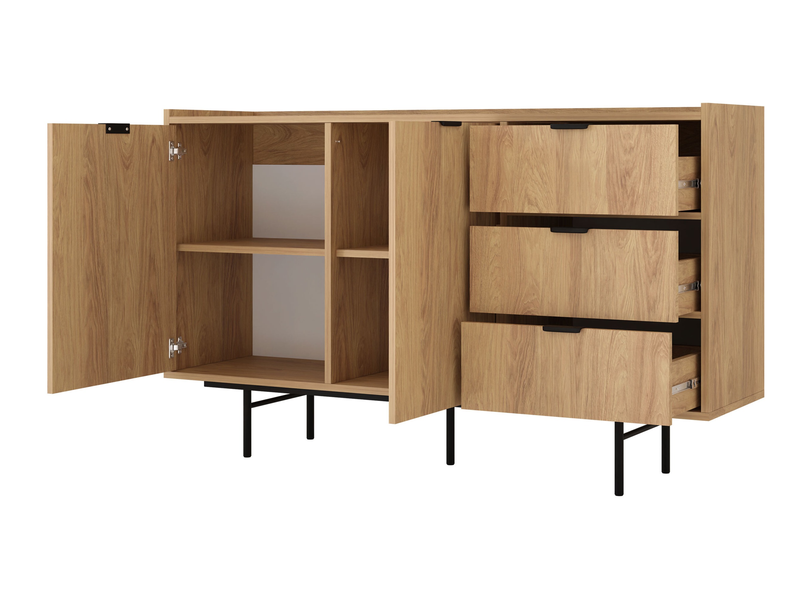 Cassettiera Floelbe 101 (Quercia)