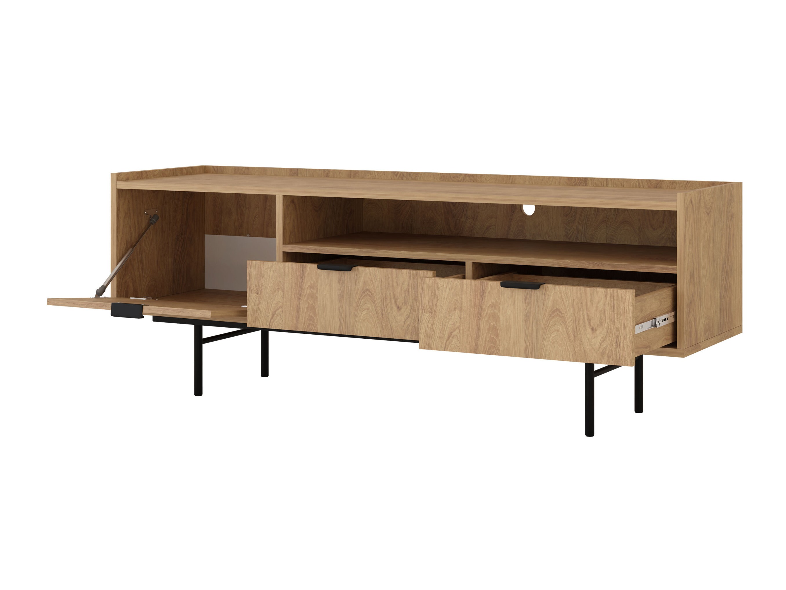 Mobile porta TV Floelbe 104 (Quercia)