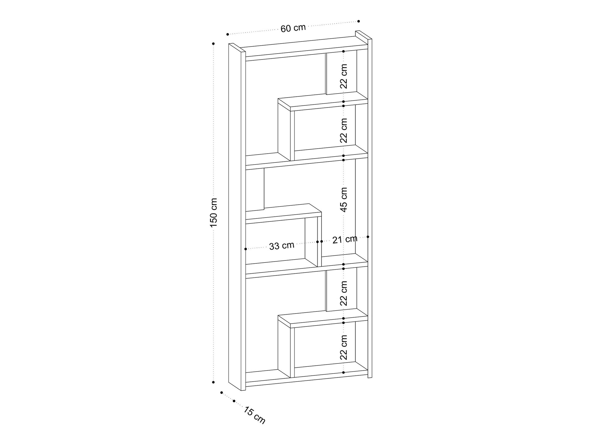 Scaffale SL5625