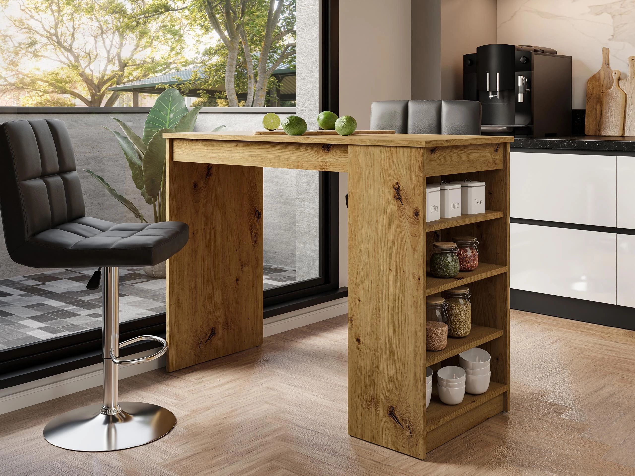 Tavolo da bar Comfivo Cedrus (Rovere Artisan)