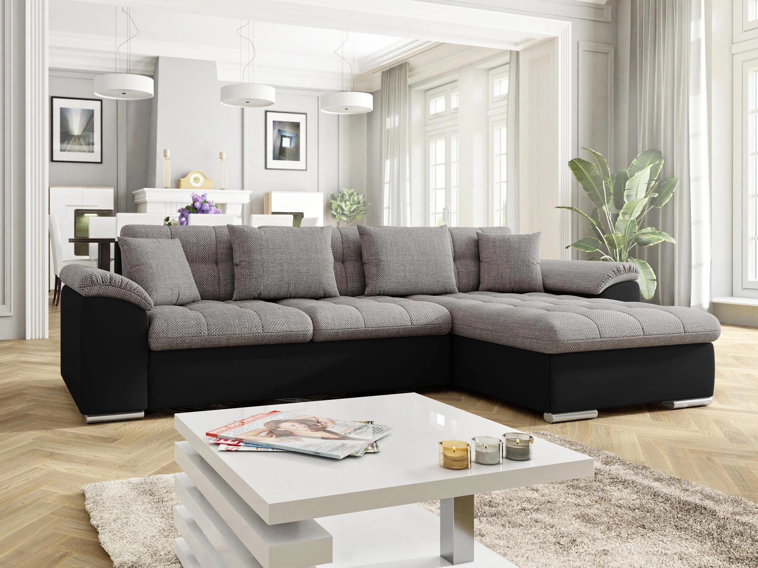 Divano angolare Comfivo Mica (Soft 011 + Lawa 05)