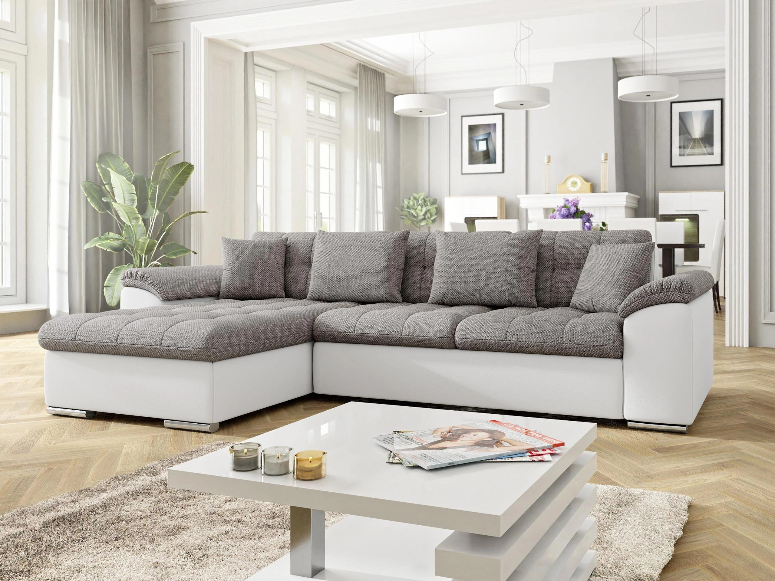 Divano angolare Comfivo Mica (Soft 017 + Lawa 05)