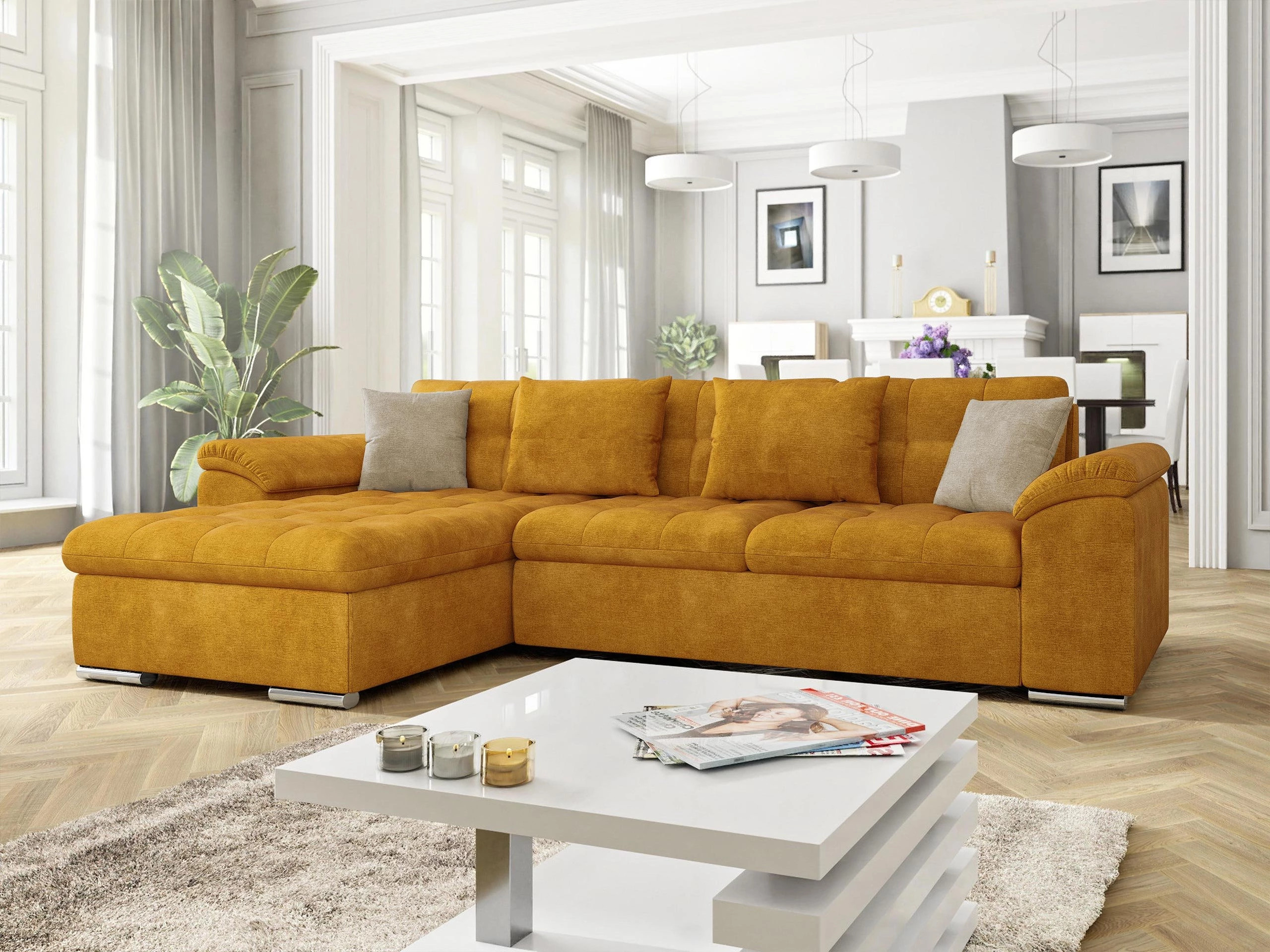 Divano angolare Comfivo Mica (Wave 05 + Wave 02)