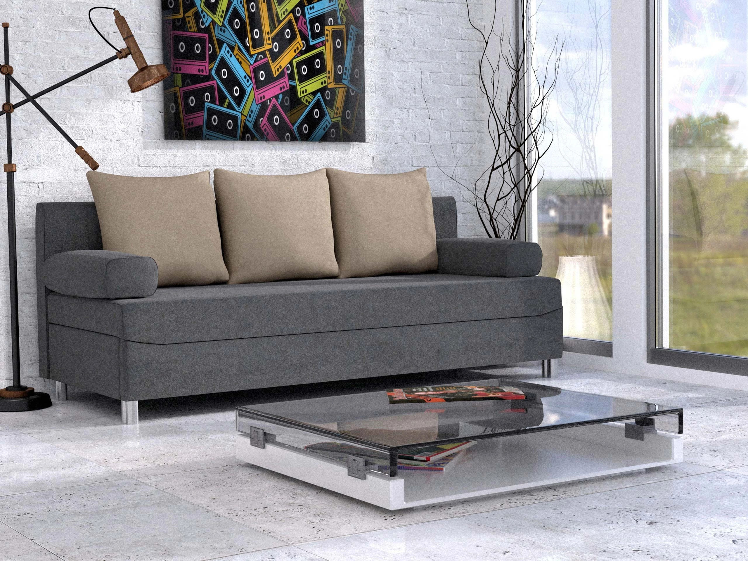 Divano letto Comfivo Artes (Alova 36 + Alova 07)