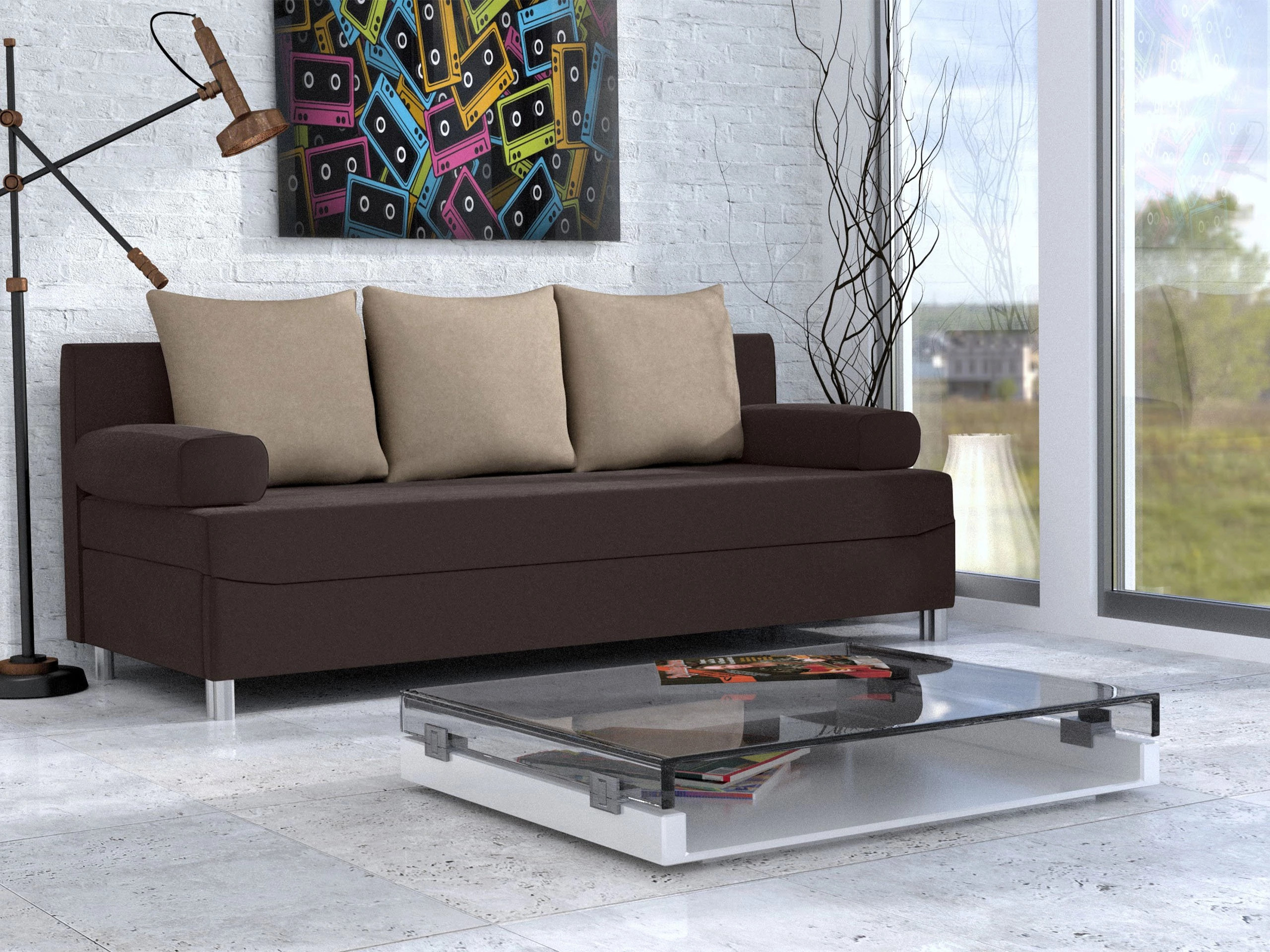 Divano letto Comfivo Artes (Alova 68 + Alova 07)