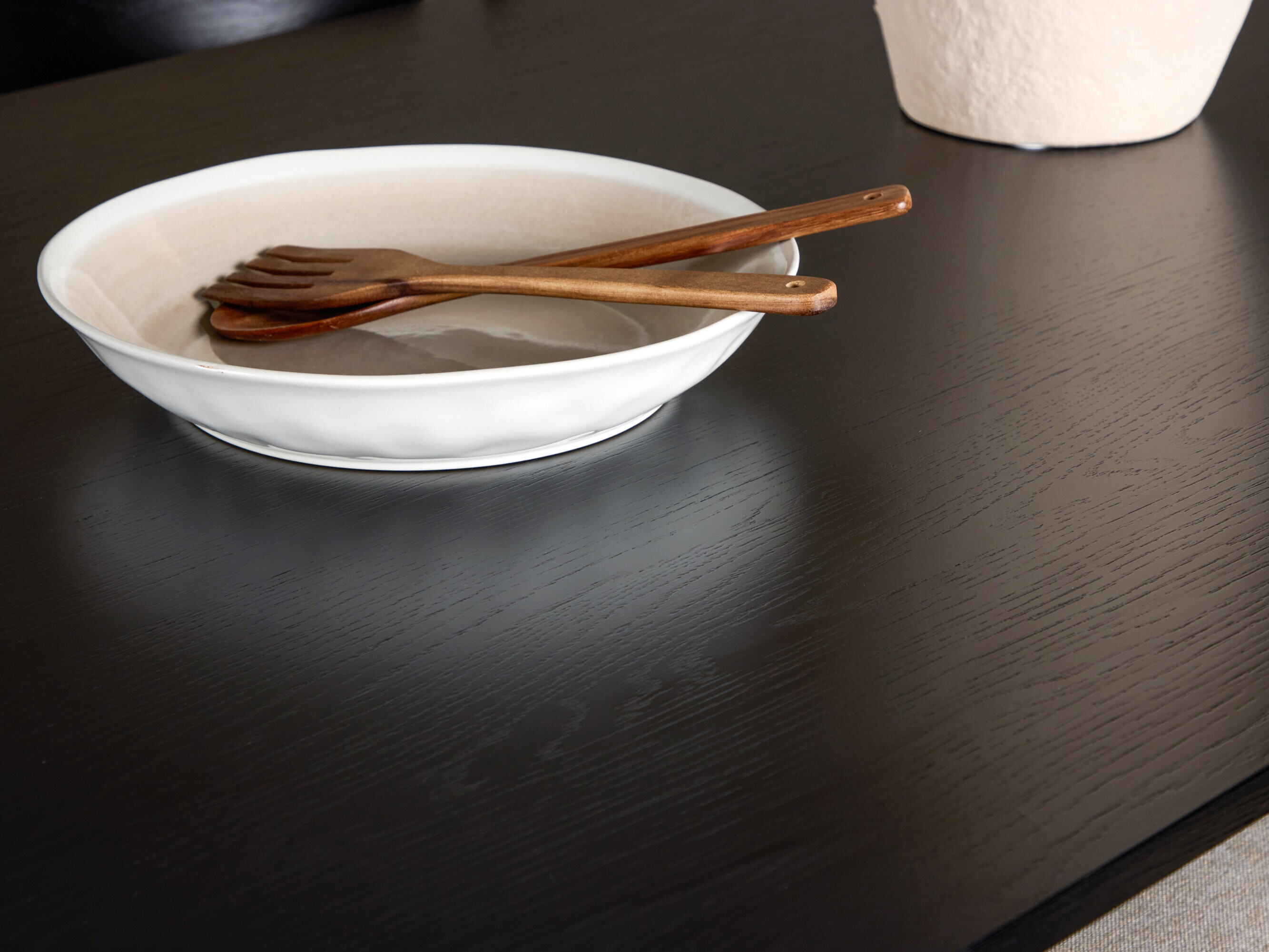 Set sala da pranzo Dallas 5280 (Nero + Beige)
