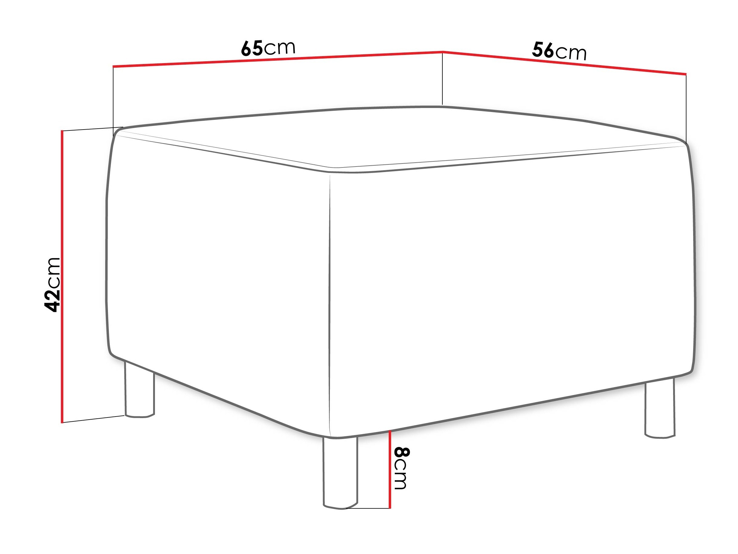 Pouf Comfivo Artes (Uttario Velvet 2954)