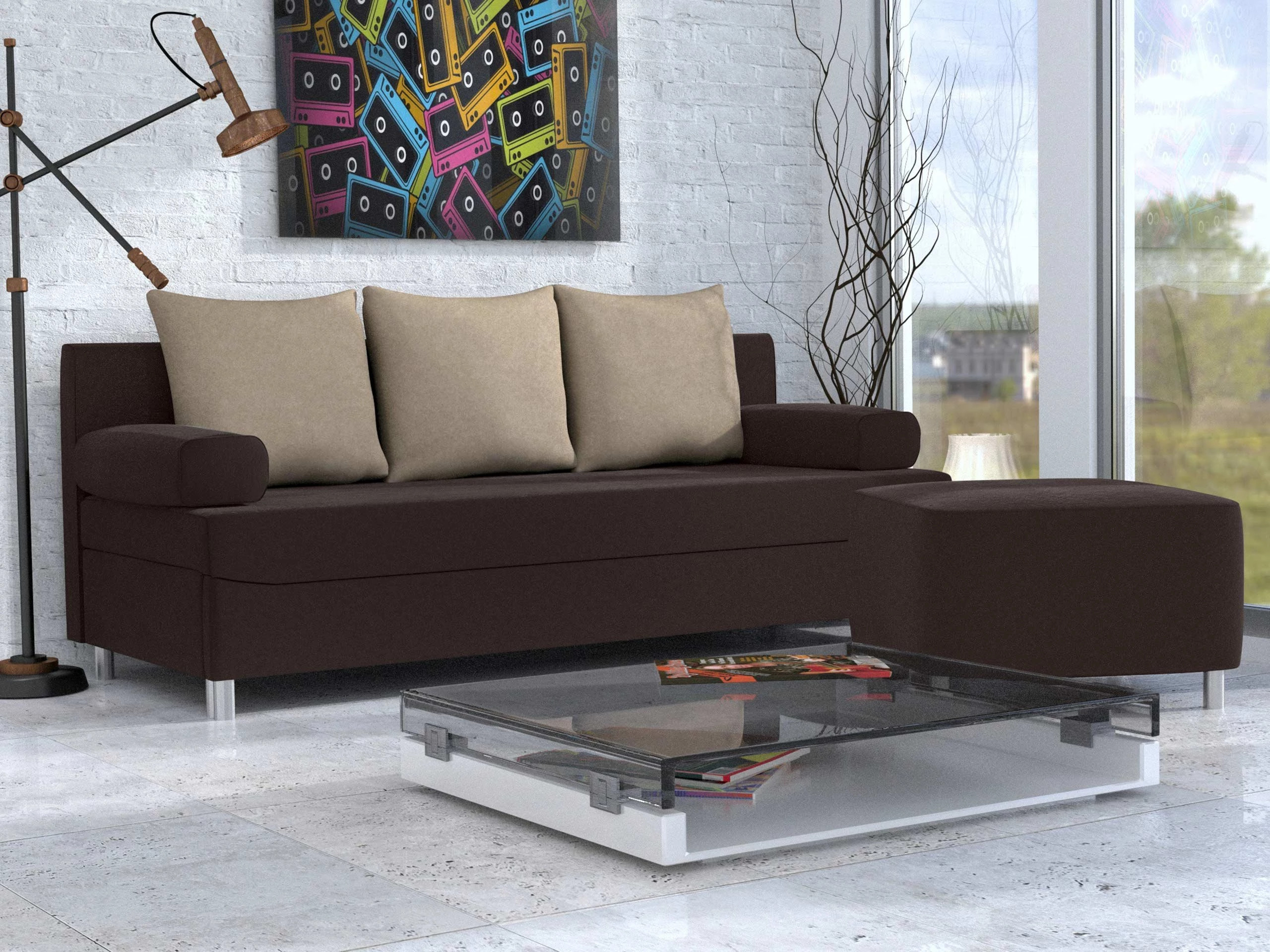 Set mobili imbottiti Comfivo Artes (Alova 68 + Alova 07)