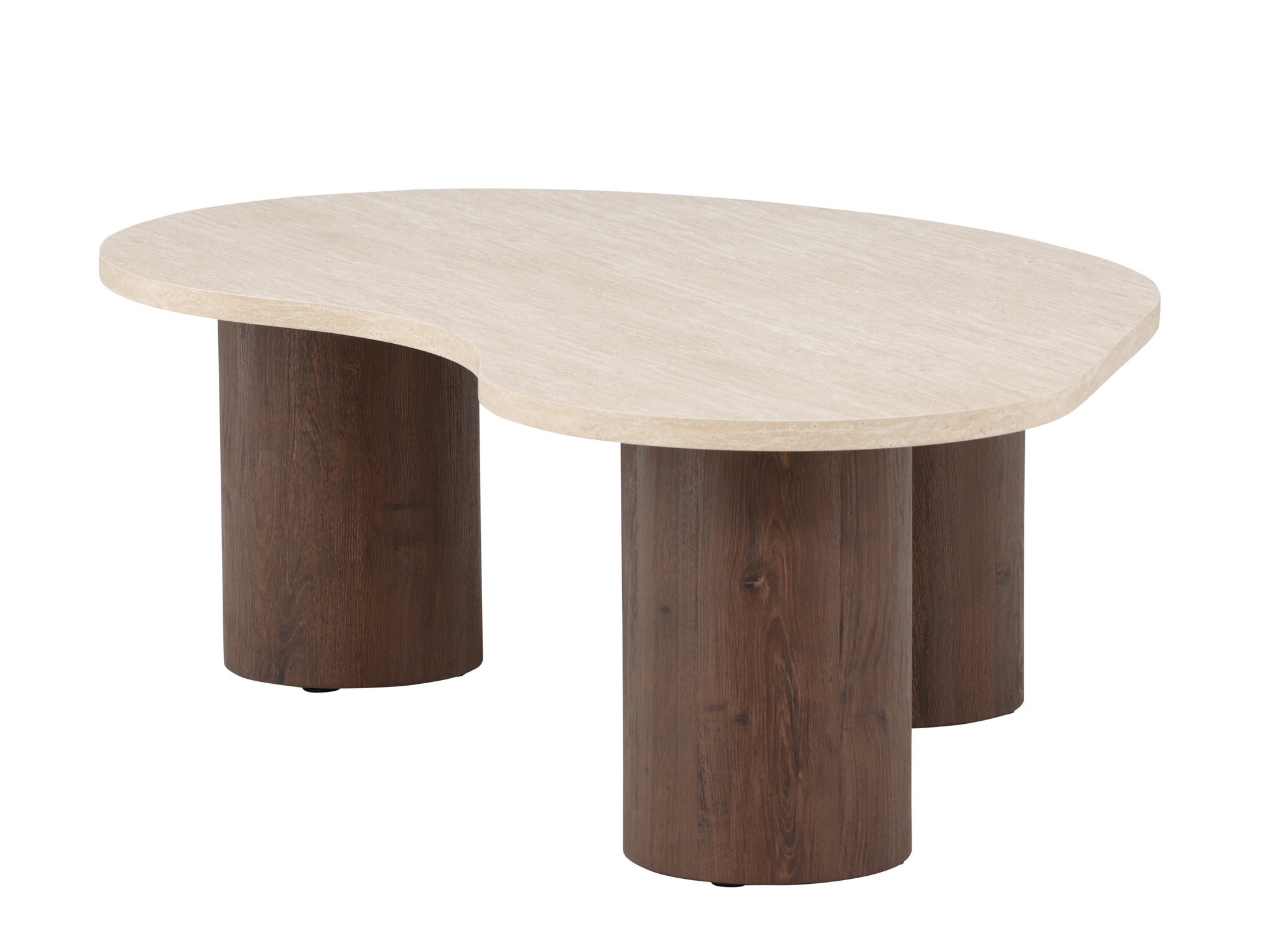 Tavolino da caffè Dallas 5282 (Beige + Marrone scuro)