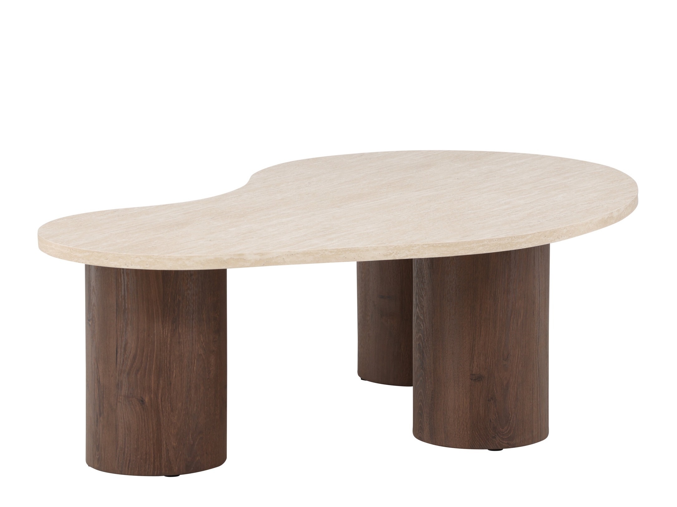 Tavolino da caffè Dallas 5282 (Beige + Marrone scuro)