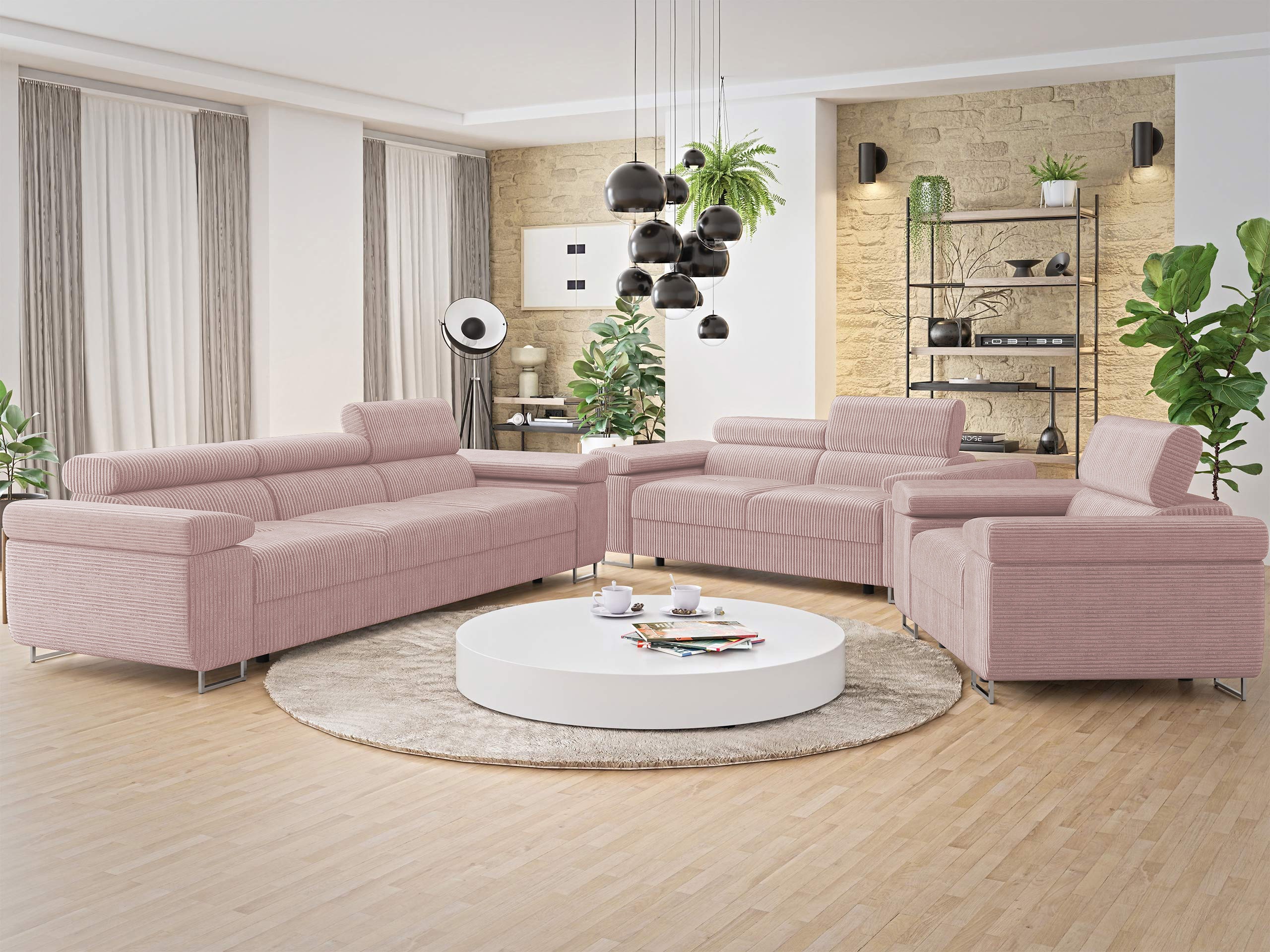 Set mobili imbottiti Comfivo Vinetum (Poso 52)